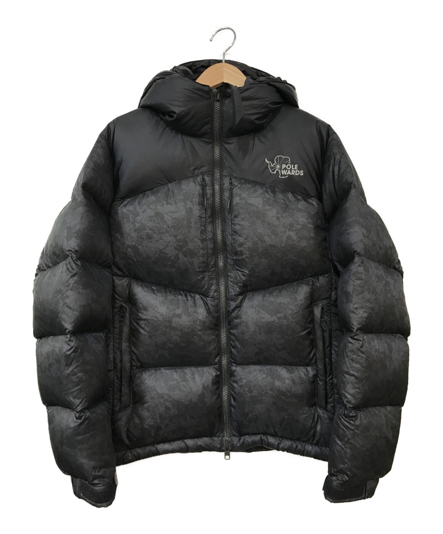 POLEWARDS (ポールワーズ) BC DOWN PARKA(ビーシーダウンパーカー) グレー×ブラック サイズ:M