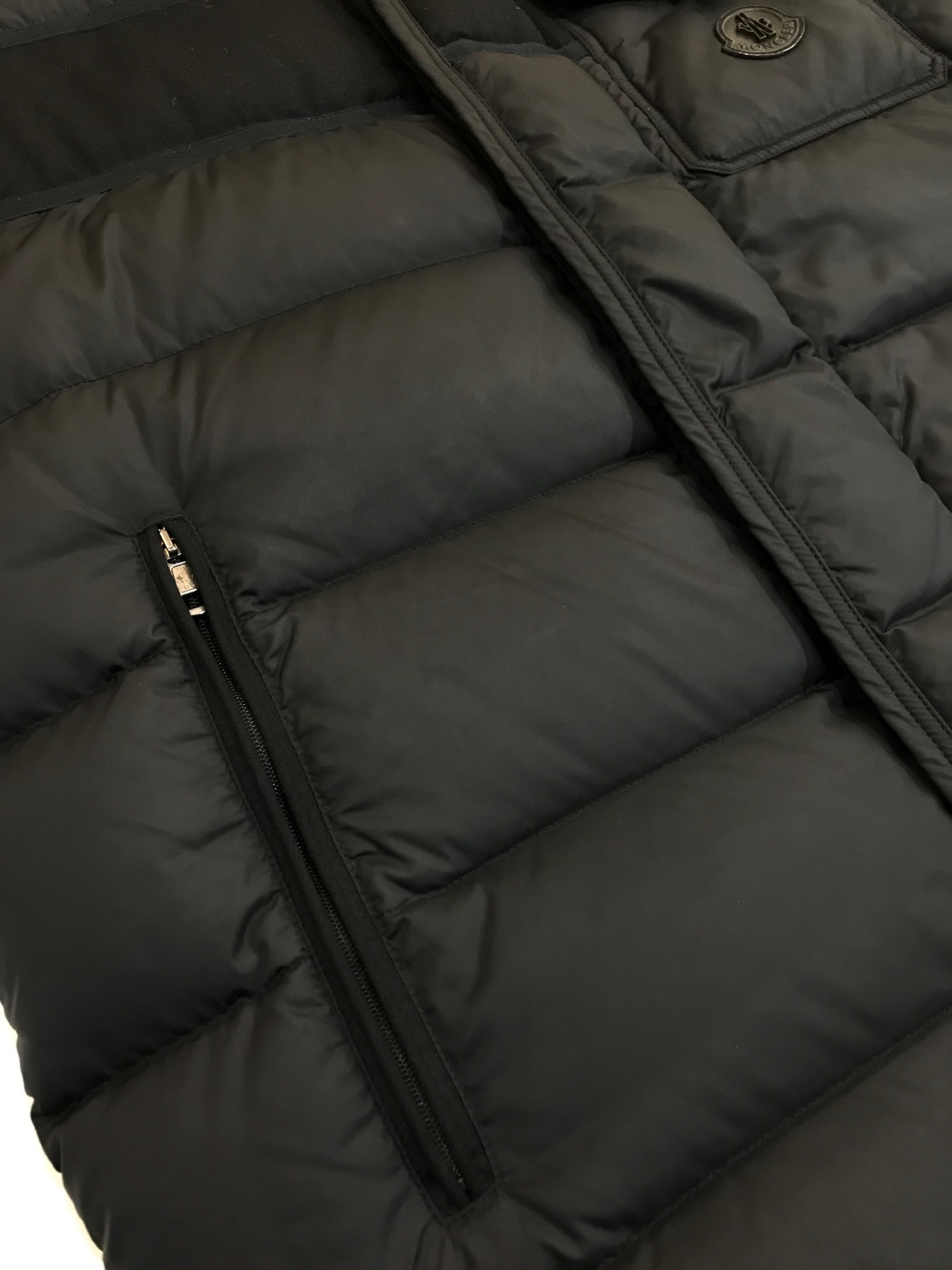 中古・古着通販】MONCLER (モンクレール) ダウンベスト ブラック