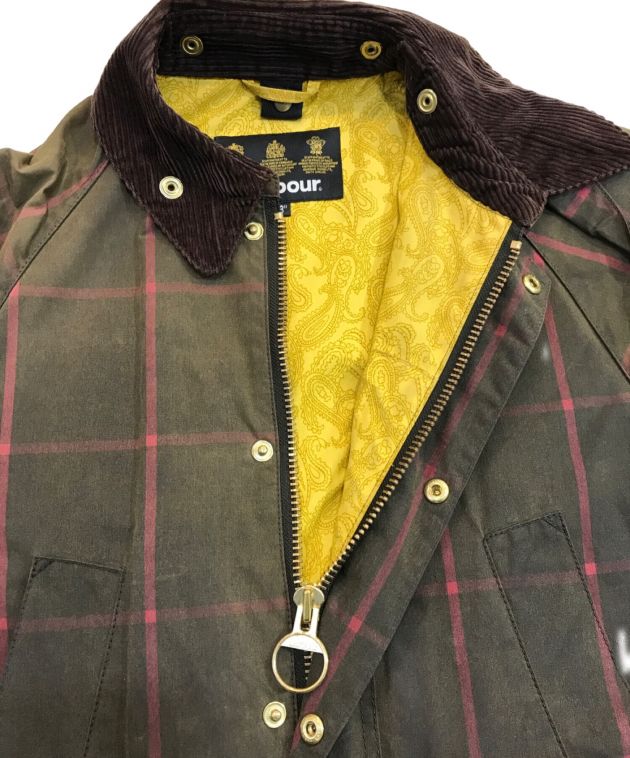 Barbour (バブアー) SL Bedale Window Pane カーキ サイズ:38