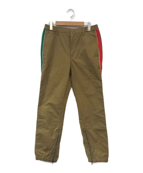 中古・古着通販】GUCCI (グッチ) Ripstop Track Trousers カーキ