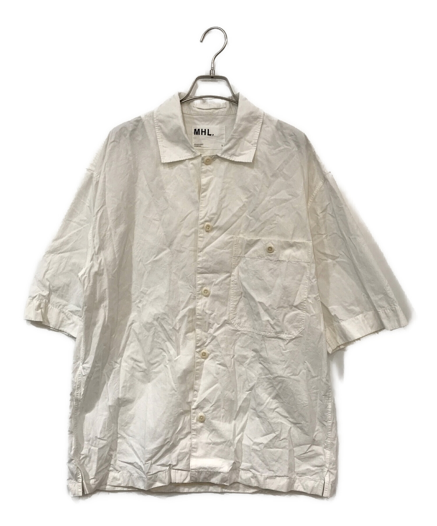 お値下げ！MHL. SANDED COTTON LINENシャツ-