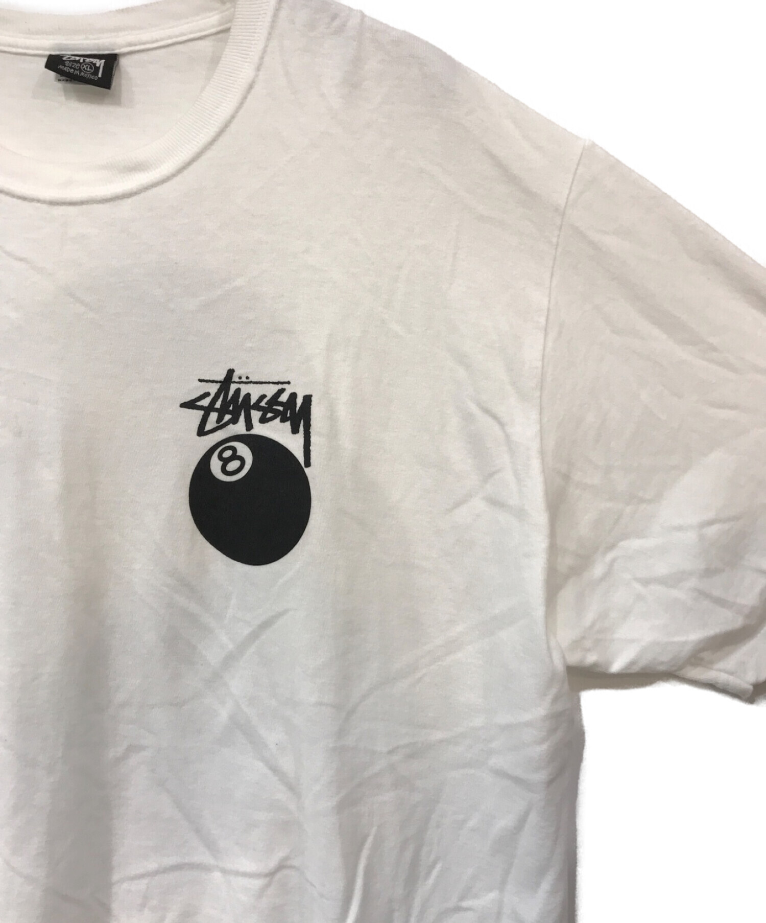 中古・古着通販】stussy (ステューシー) 8ボールプリントTシャツ