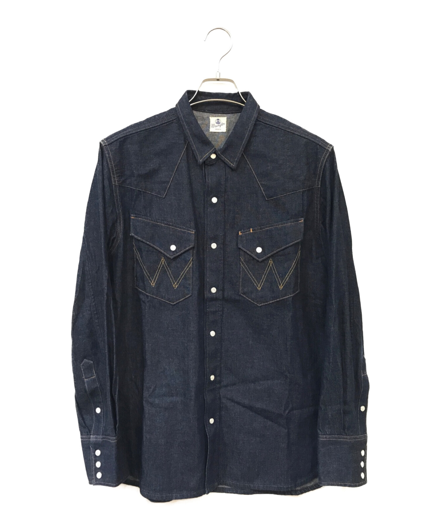 Wrangler×nonnative (ラングラー×ノンネイティブ) 別注デニムウエスタンシャツ インディゴ サイズ:2(L)