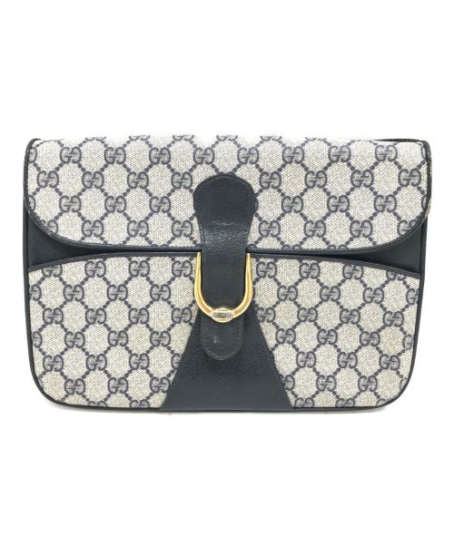 【中古・古着通販】GUCCI (グッチ) フラップショルダーバッグ