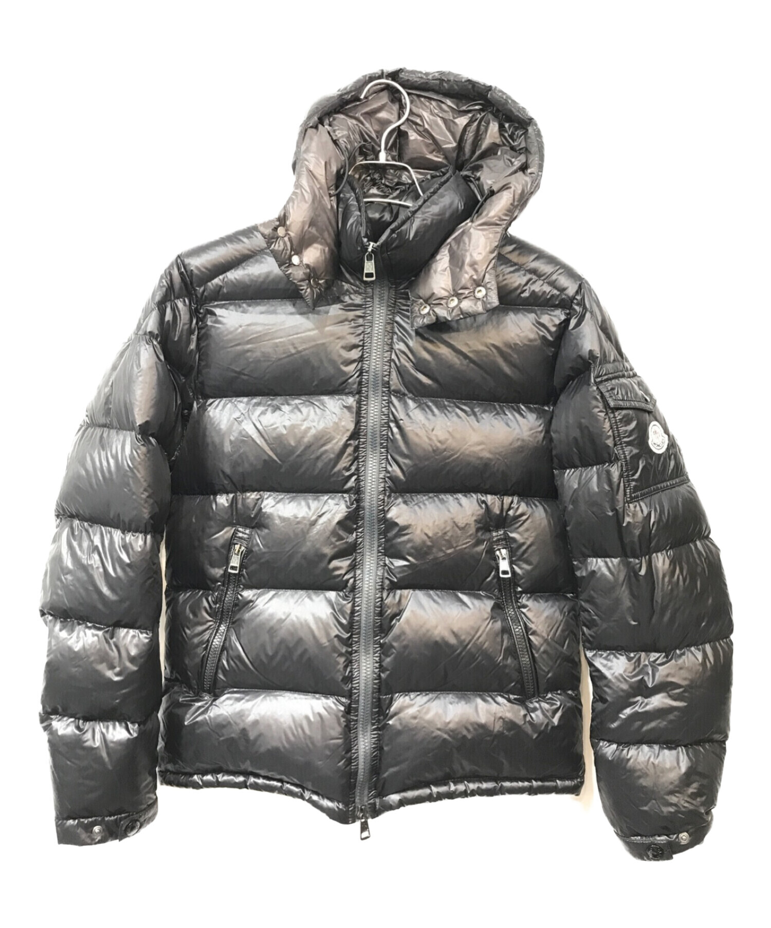 中古・古着通販】MONCLER (モンクレール) ダウンジャケット ブラック