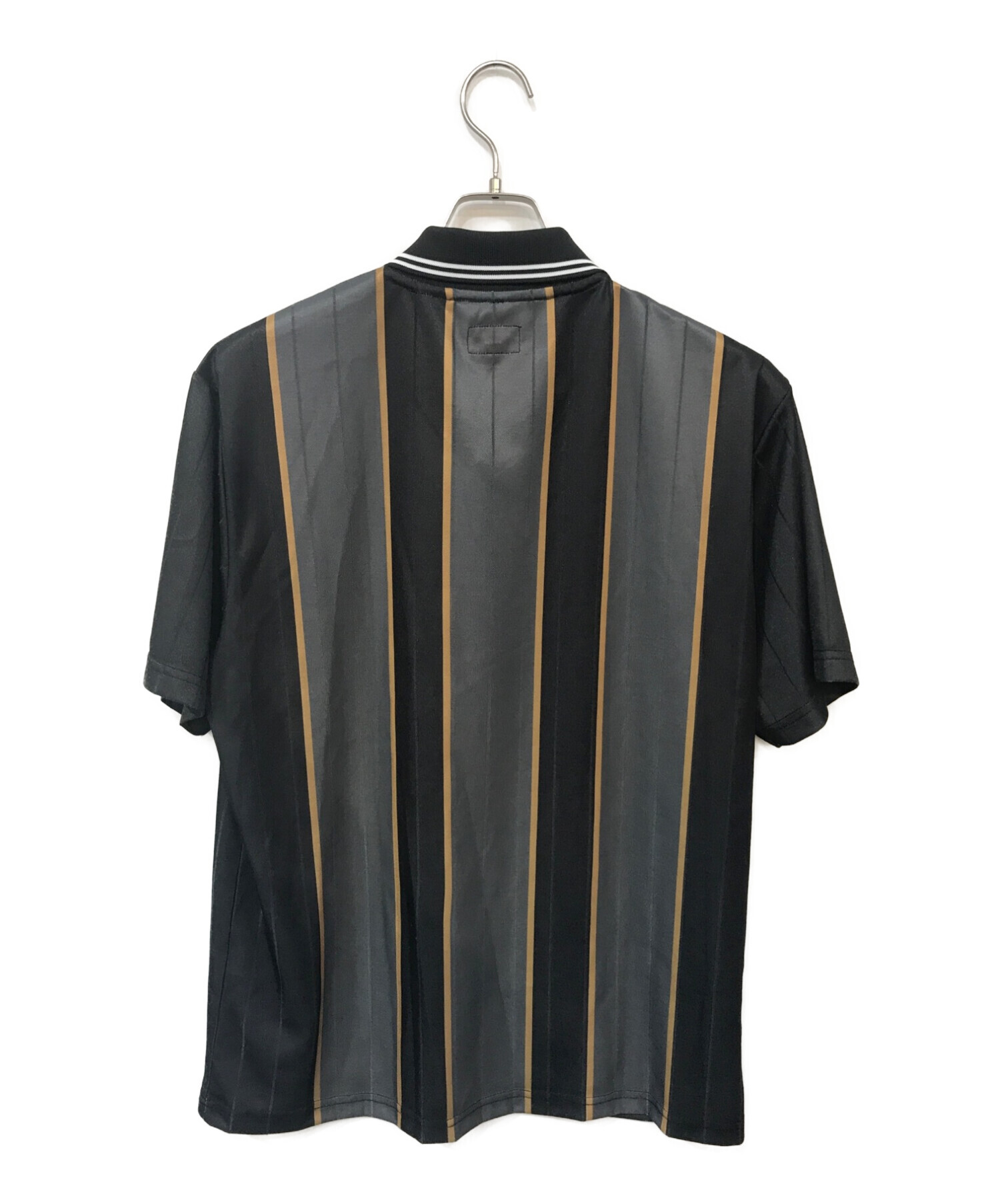 SUPREME (シュプリーム) ゲームシャツ ブラック×ブラウン サイズ:M