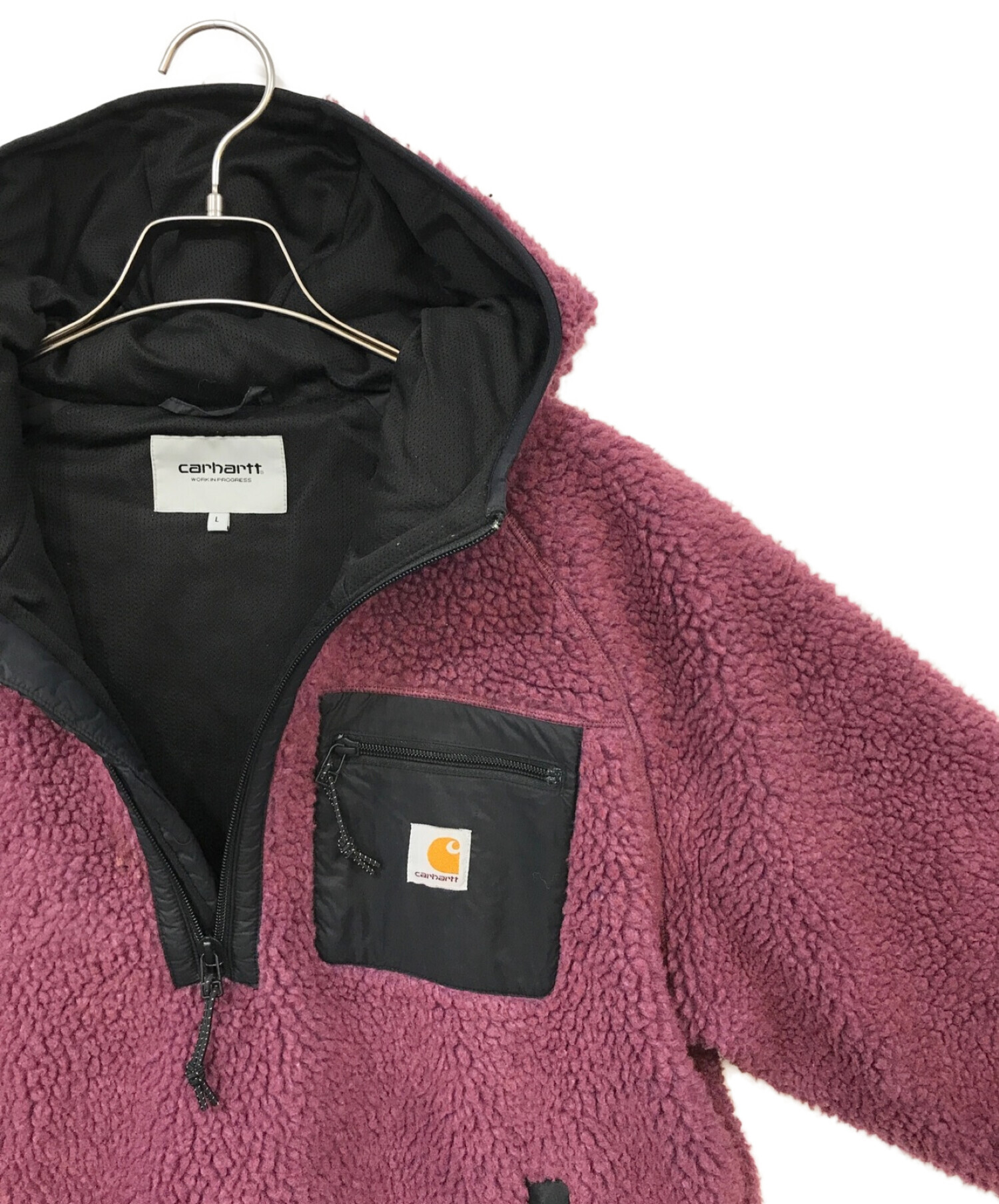 中古・古着通販】CarHartt (カーハート) フーデッドボアフリース ...