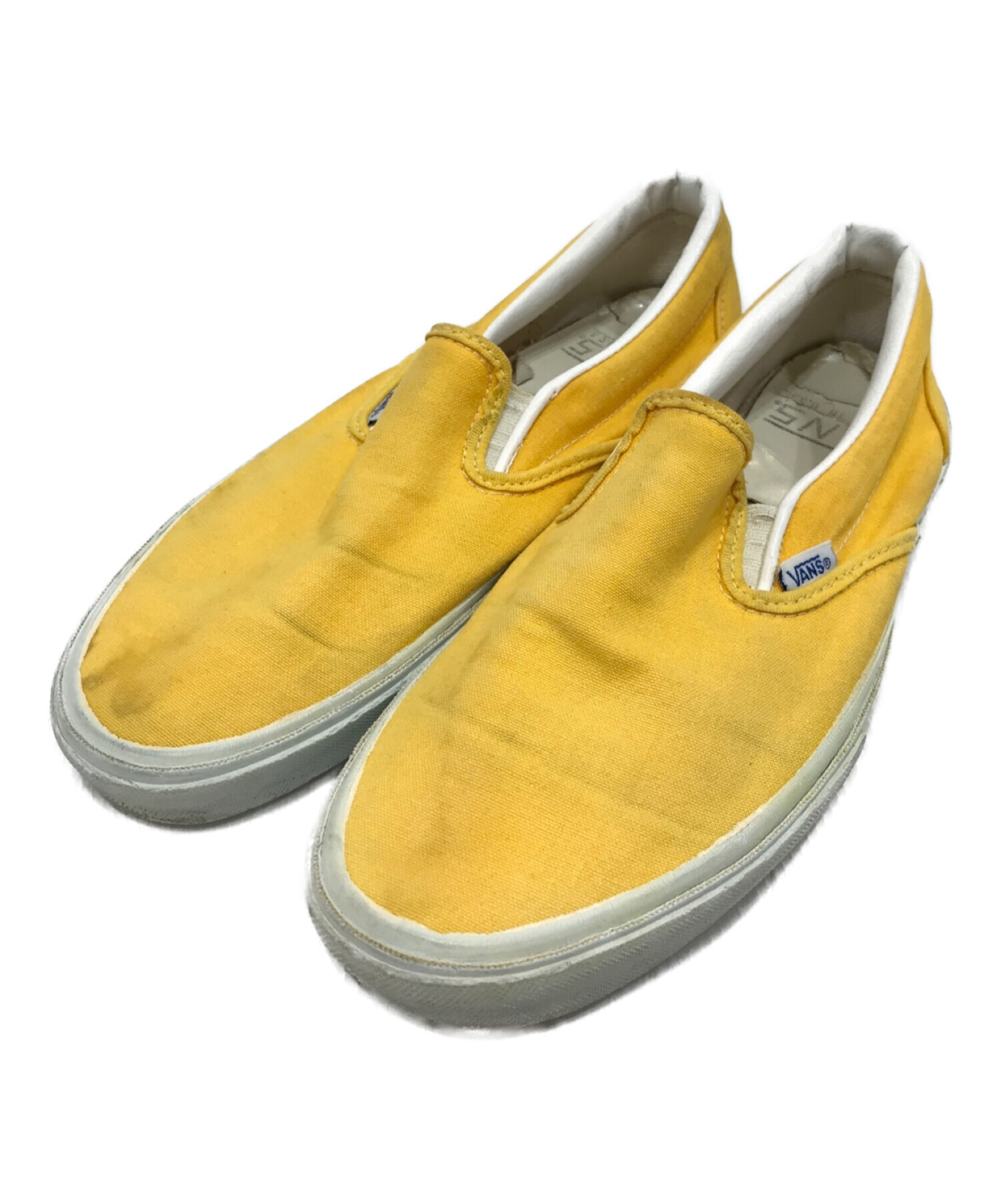 中古・古着通販】VANS (バンズ) ヴィンテージスリッポン イエロー