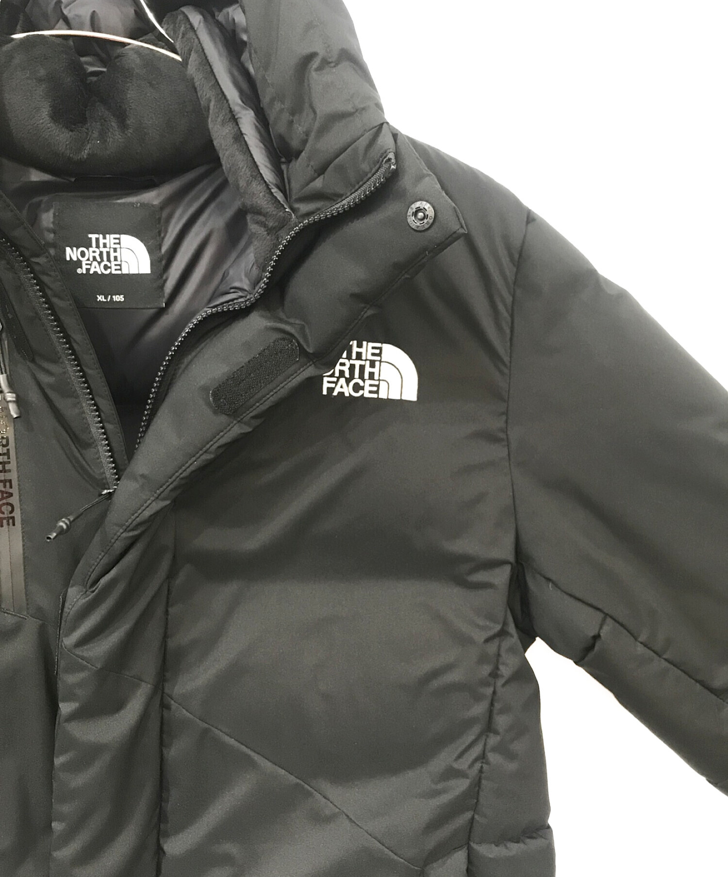 THE NORTH FACE WHITE LABEL (ザノースフェイスホワイトレーベル) GOエクスプローリングダウンジャケット ブラック  サイズ:XL/105