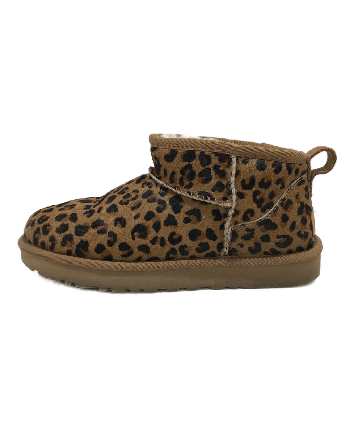 中古・古着通販】UGG (アグ) CLASSIC ULTRA MINI LEOPARD ブラウン