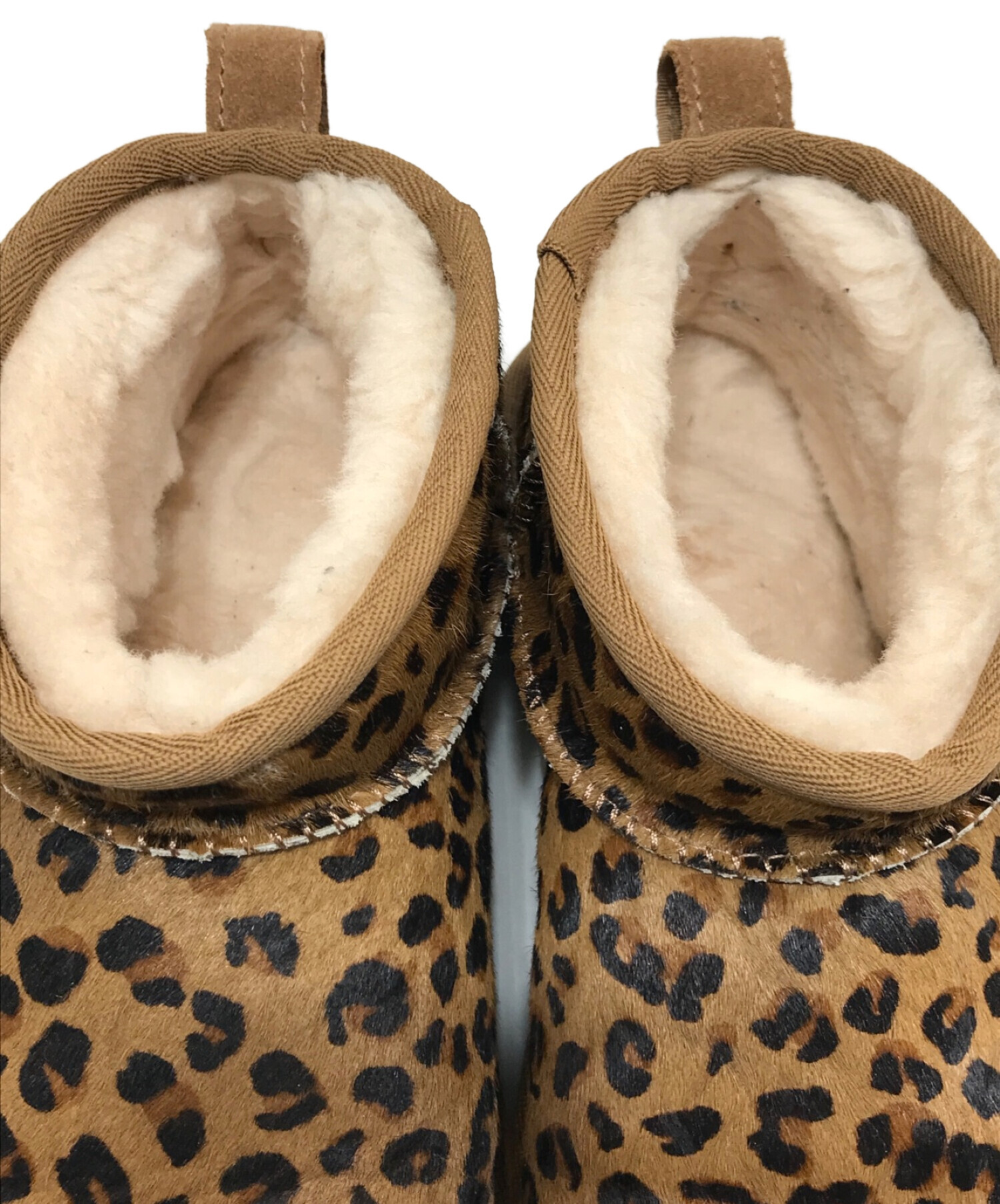 中古・古着通販】UGG (アグ) CLASSIC ULTRA MINI LEOPARD ブラウン