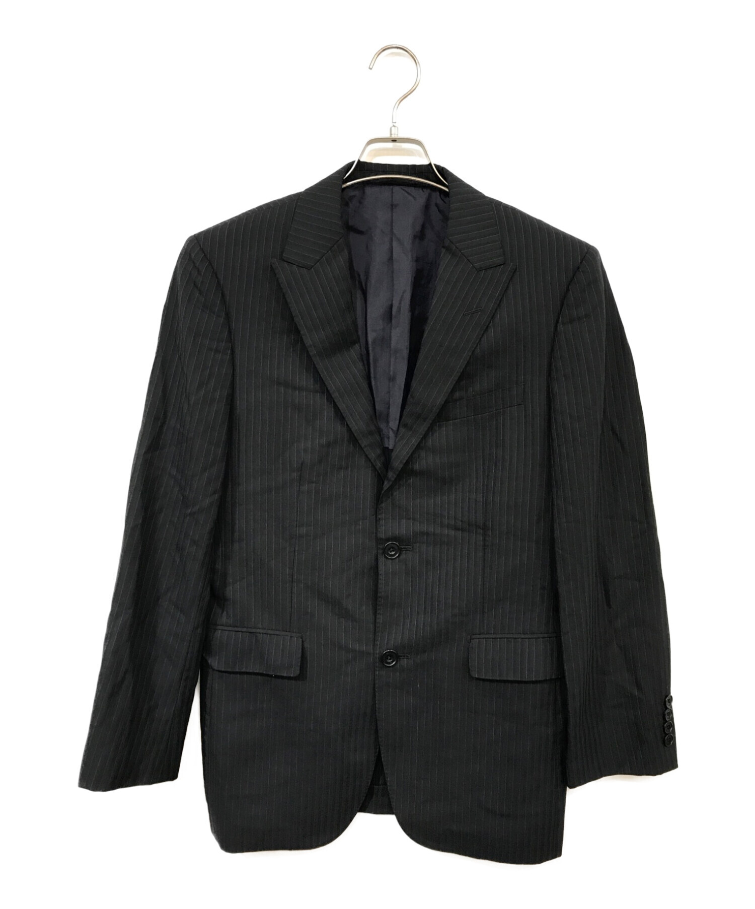 BURBERRY BLACK LABEL (バーバリーブラックレーベル) セットアップ2Bスーツ ブラック サイズ:38R