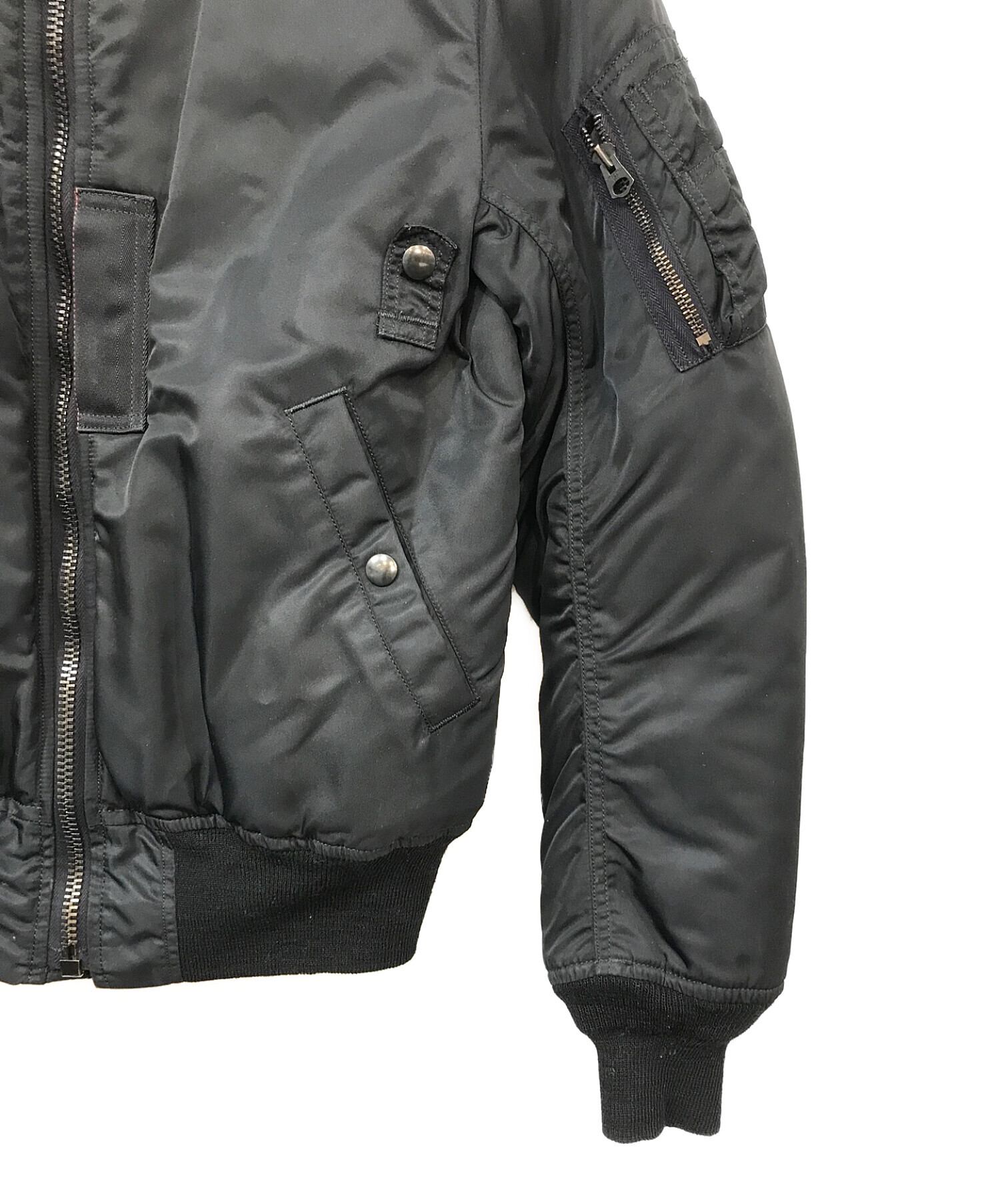 MARKAWARE (マーカウェア) MA-1ジャケット ブラック サイズ:02(M相当)