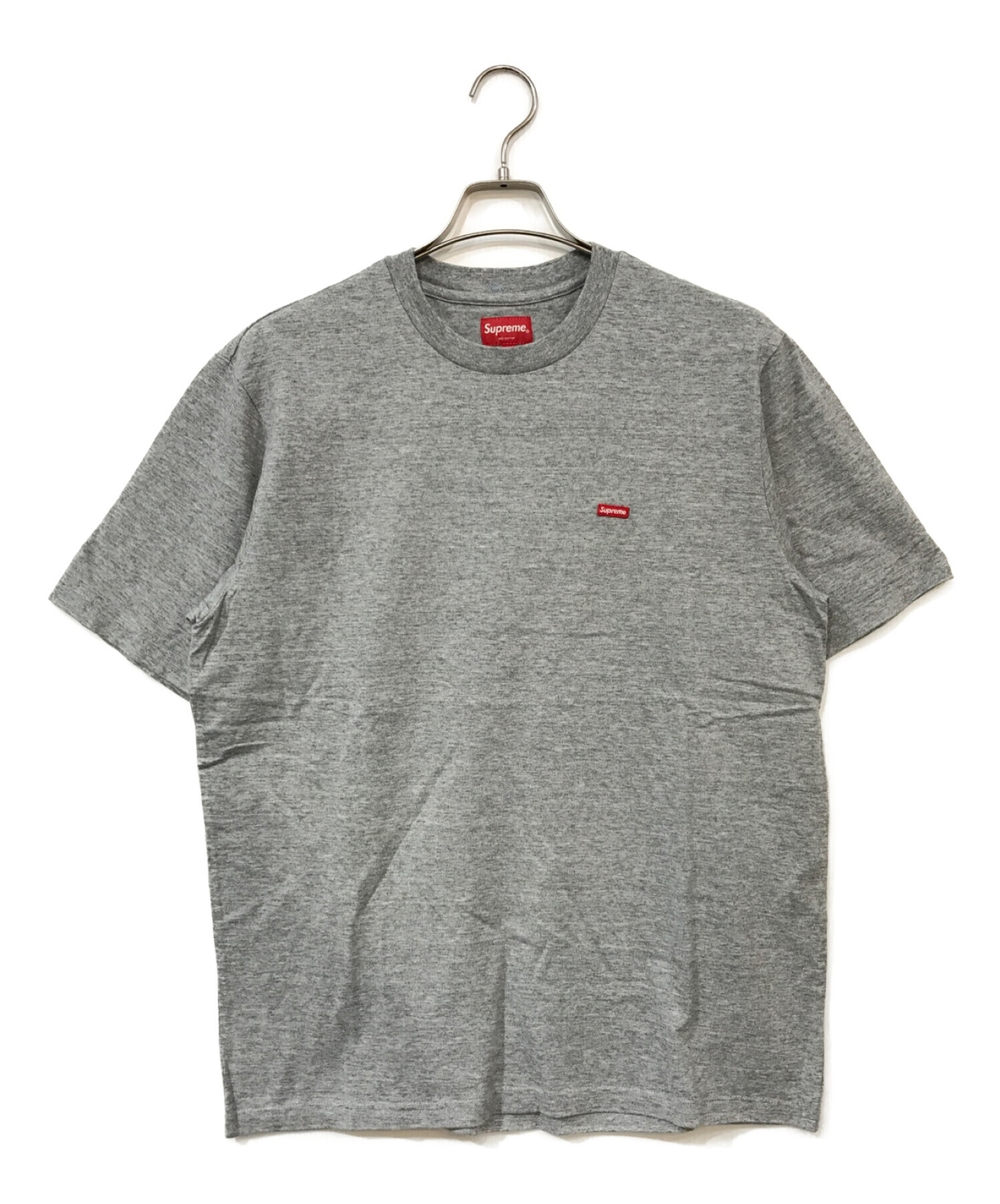 SUPREME (シュプリーム) スモールボックスロゴTシャツ グレー サイズ:M