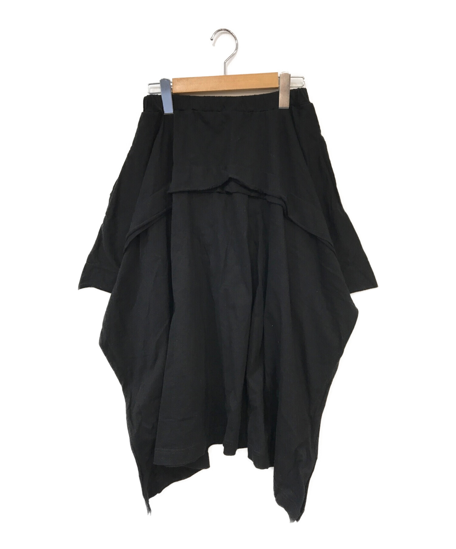 LIMI feu (リミフゥ) 変形スカート ブラック サイズ:2