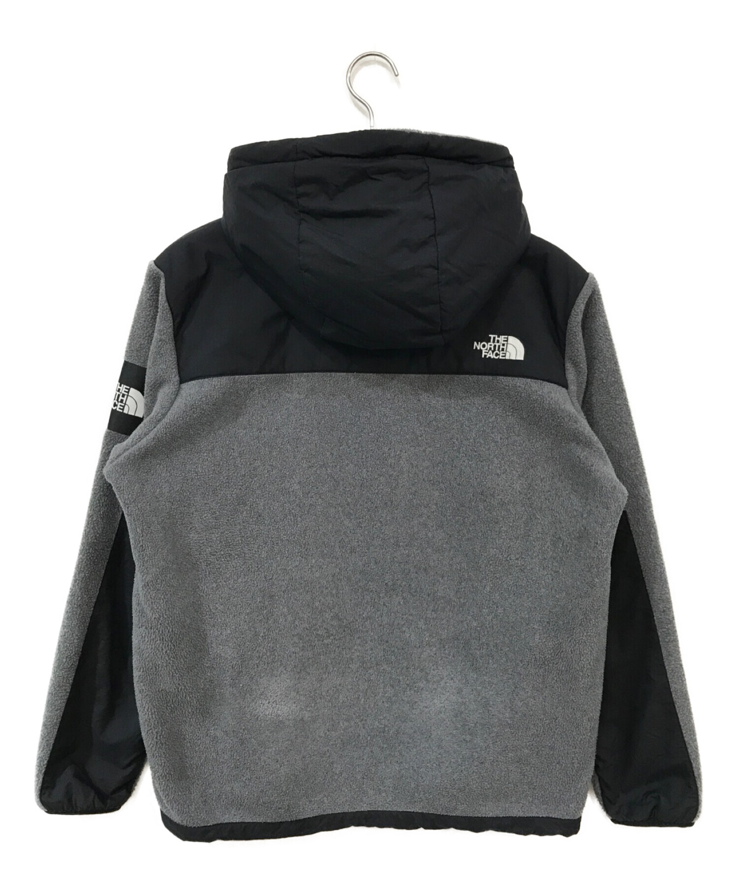 The North Face Denali Hoodie Soft Fleece Full Zip Jacket-Women Size L  Graver$190