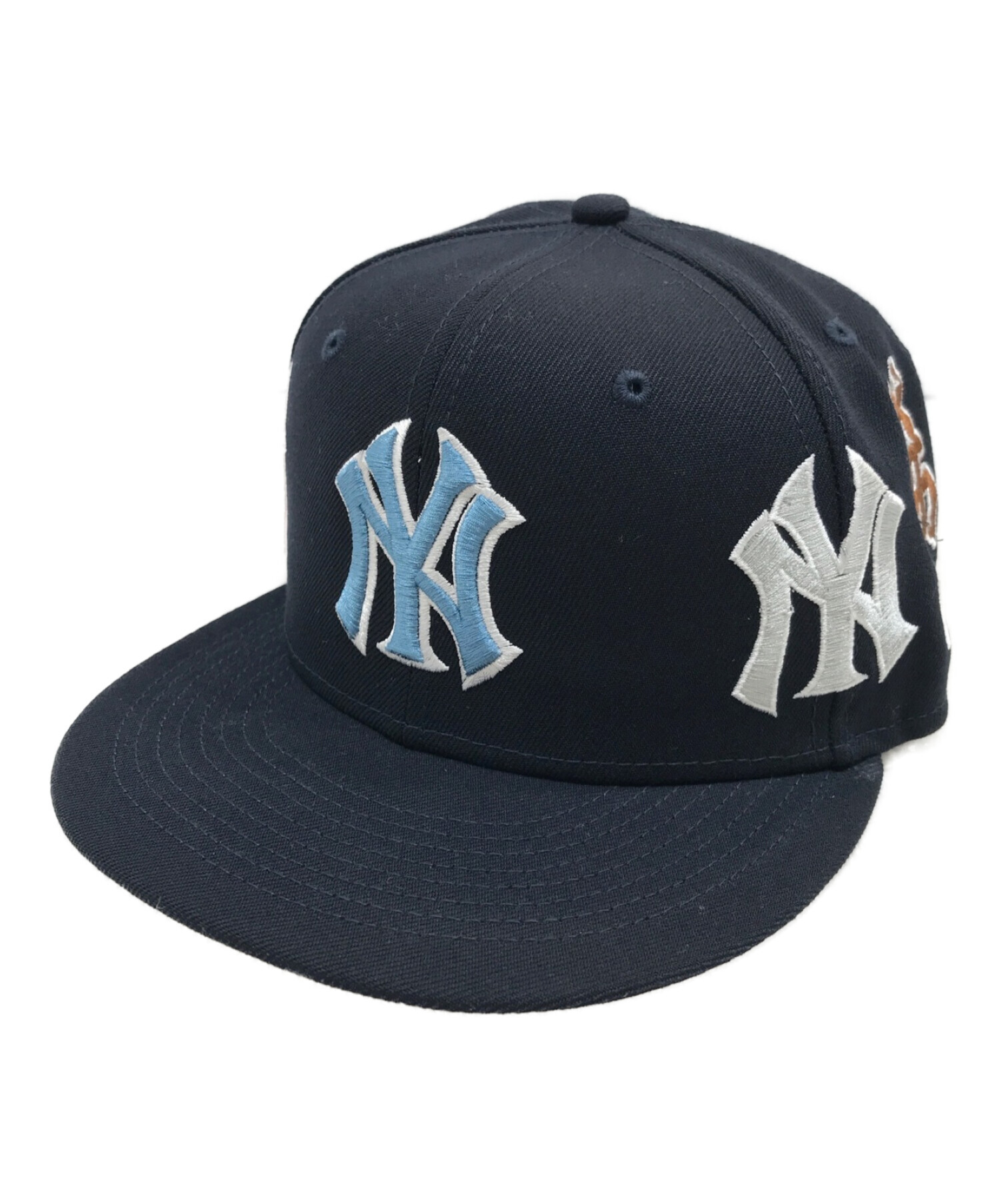 SUPREME×NEWERA (シュプリーム × ニューエラ) Yankees Kanji New Era/ヤンキースカンジニューエラ ネイビー