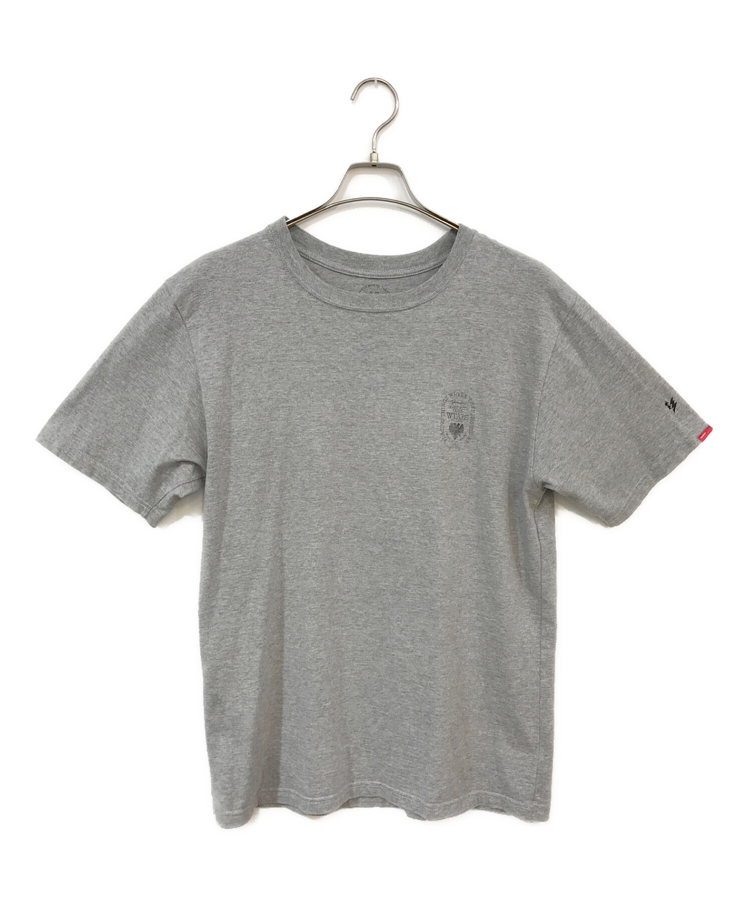 中古・古着通販】WTAPS (ダブルタップス) プリントTシャツ グレー