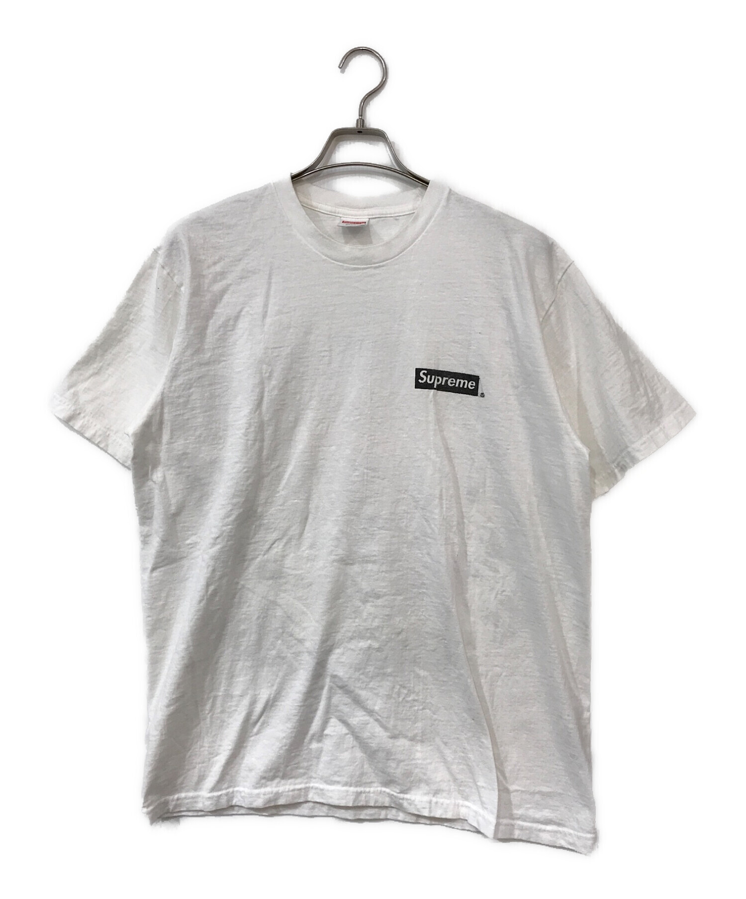 Supreme spiral tee Lサイズ　whiteTシャツ/カットソー(半袖/袖なし)