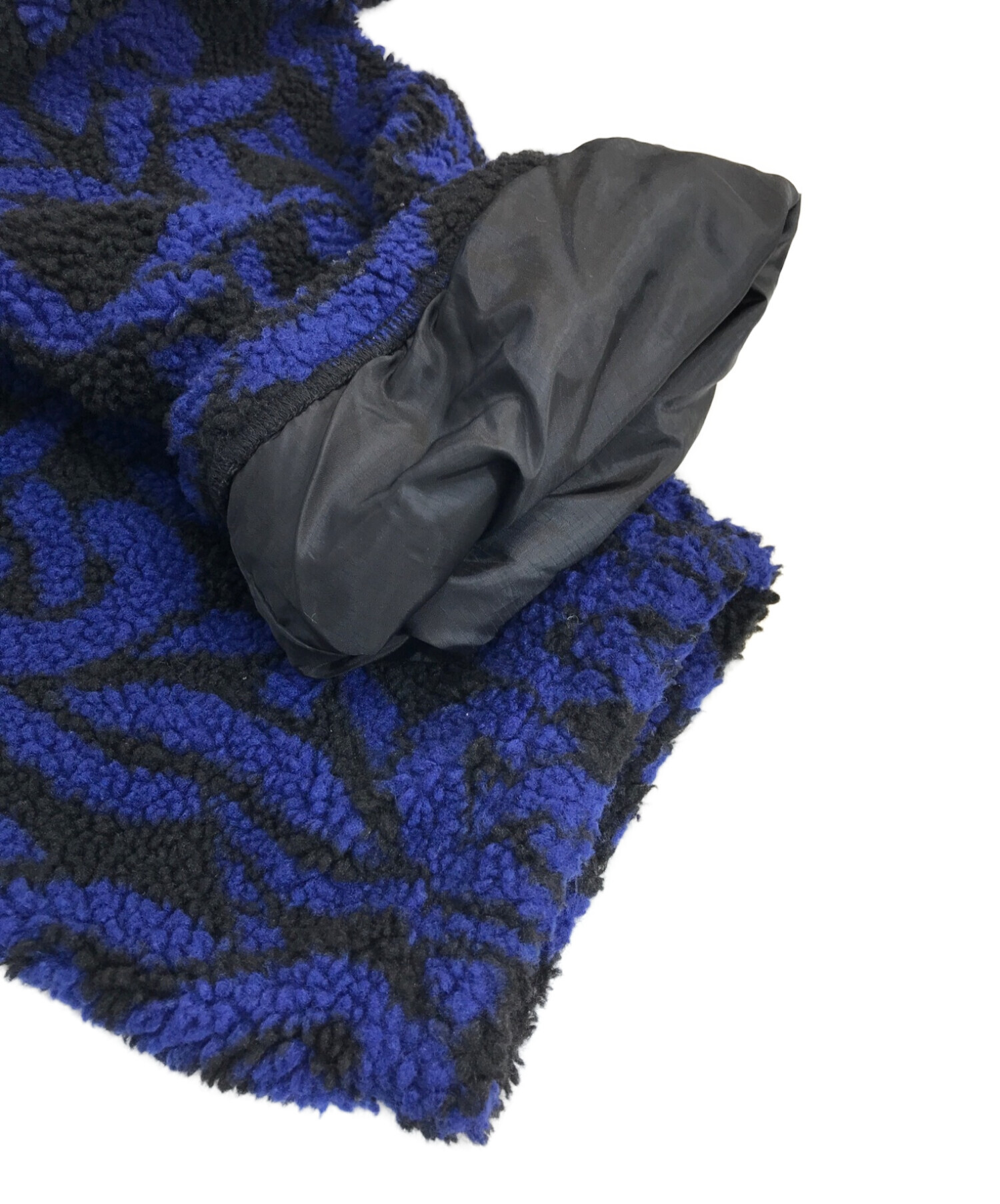 SUPREME (シュプリーム) Celtic Knot WINDSTOPPER Fleece Pant ブルー×ブラック サイズ:SMALL