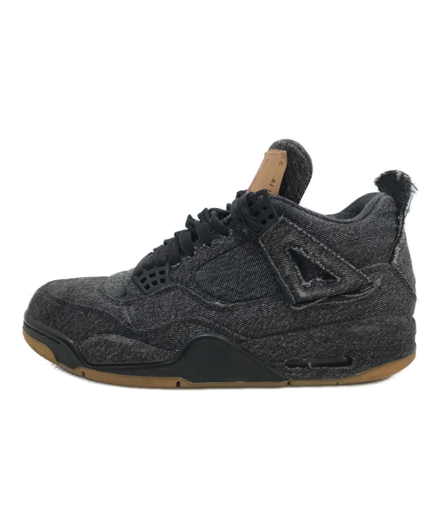 NIKE (ナイキ) LEVIS (リーバイス) AIR JORDAN 4 RETRO LEVIS NRG ネイビー サイズ:27.5cm