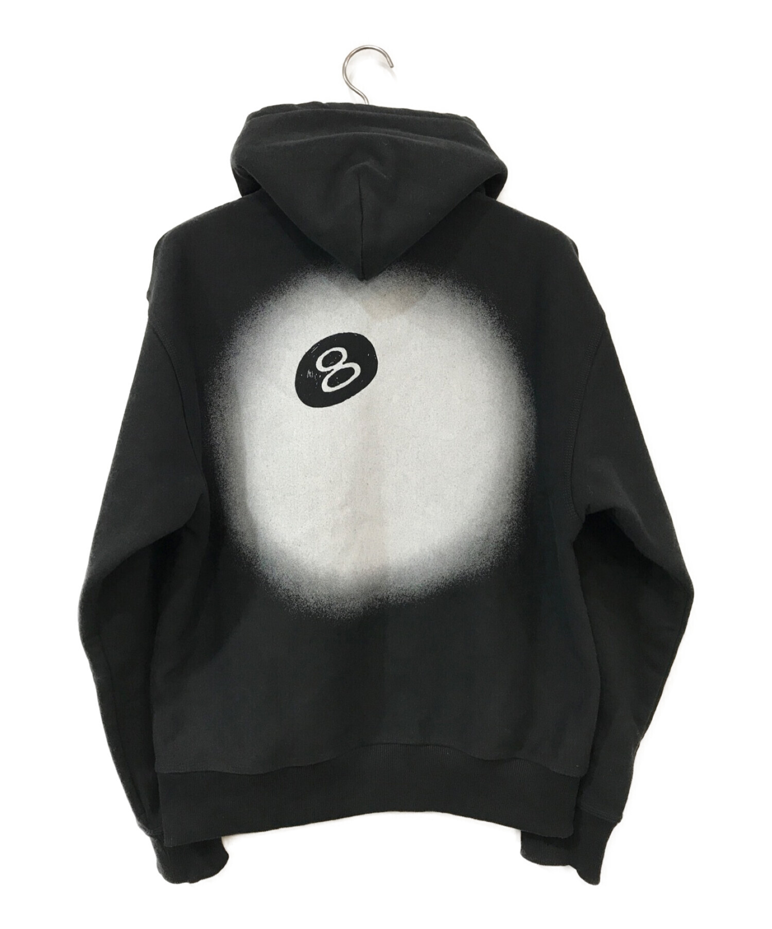 中古・古着通販】stussy (ステューシー) 8 Ball Fade Hoodie ブラック