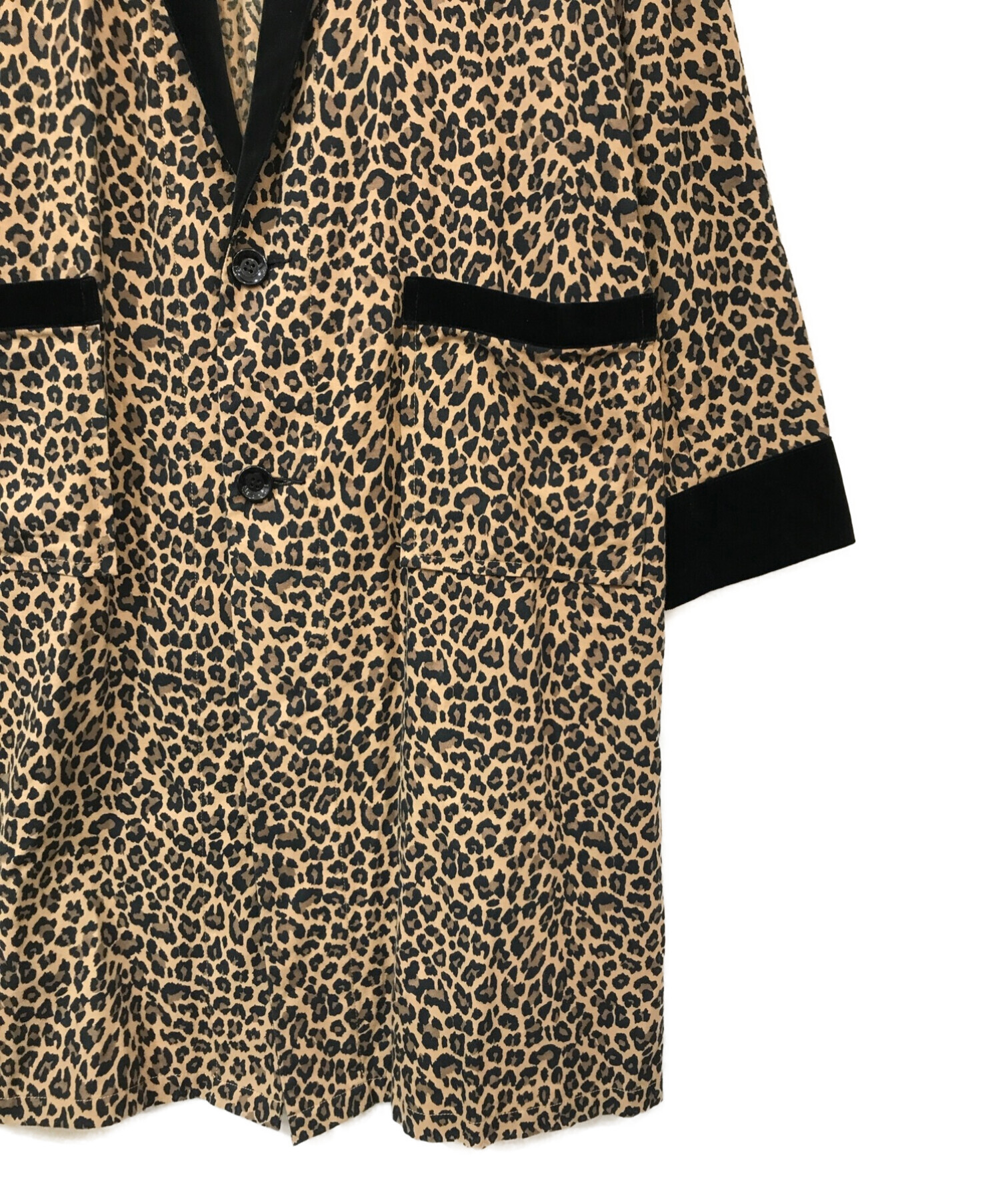 中古・古着通販】MINEDENIM (マインデニム) flannel leopard gawn