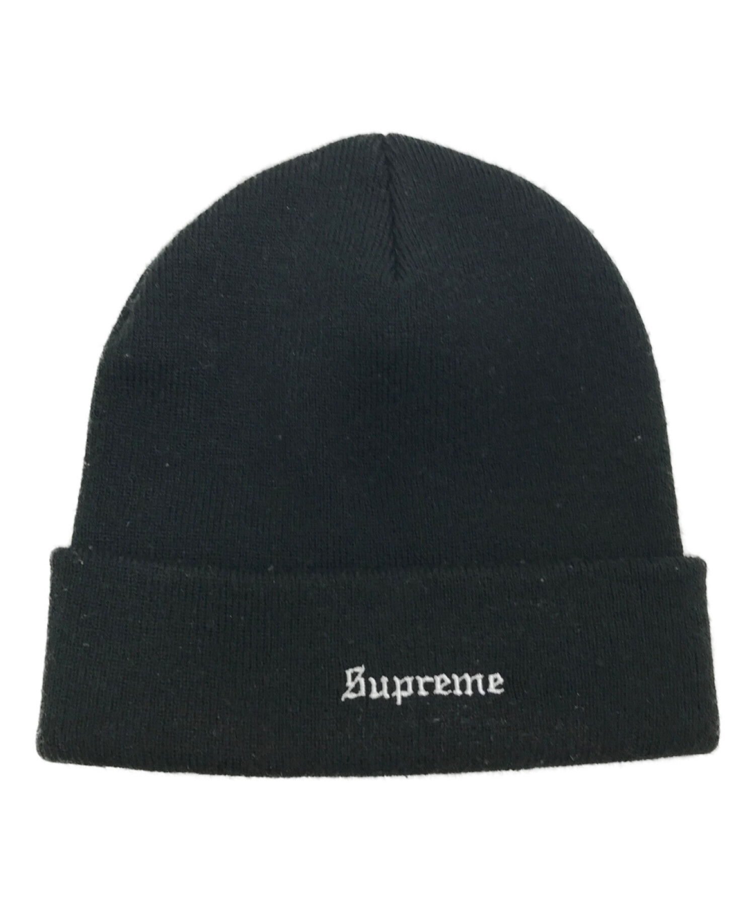 SUPREME (シュプリーム) WORLD PEACE BEANIE ブラック