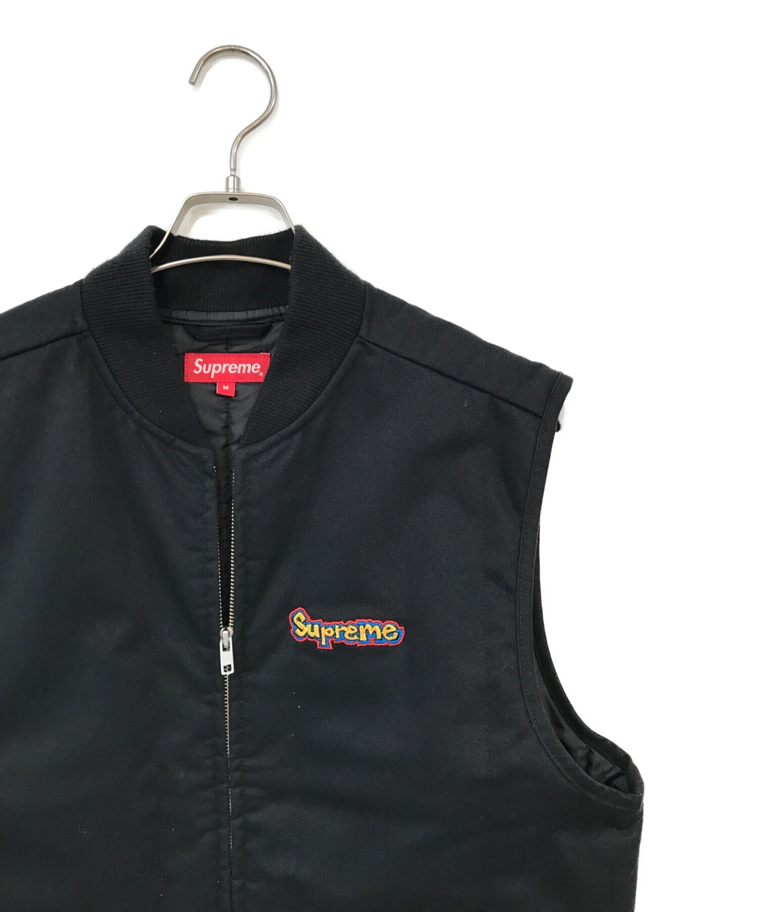 現品特価品 supreme シュプリーム ベスト gonz shop vest ブラック