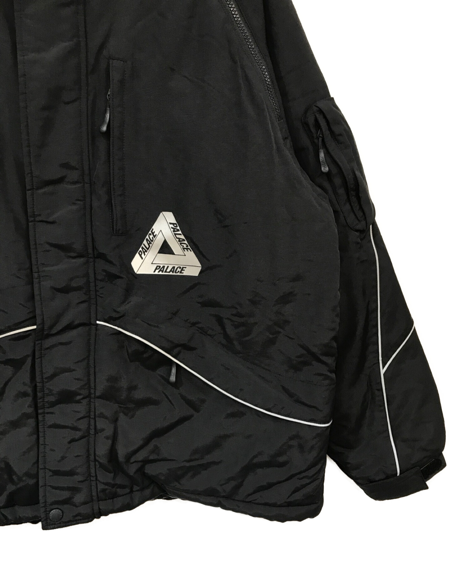 PALACE (パレス) M-TECH HOODED JACKET ブラック サイズ:L