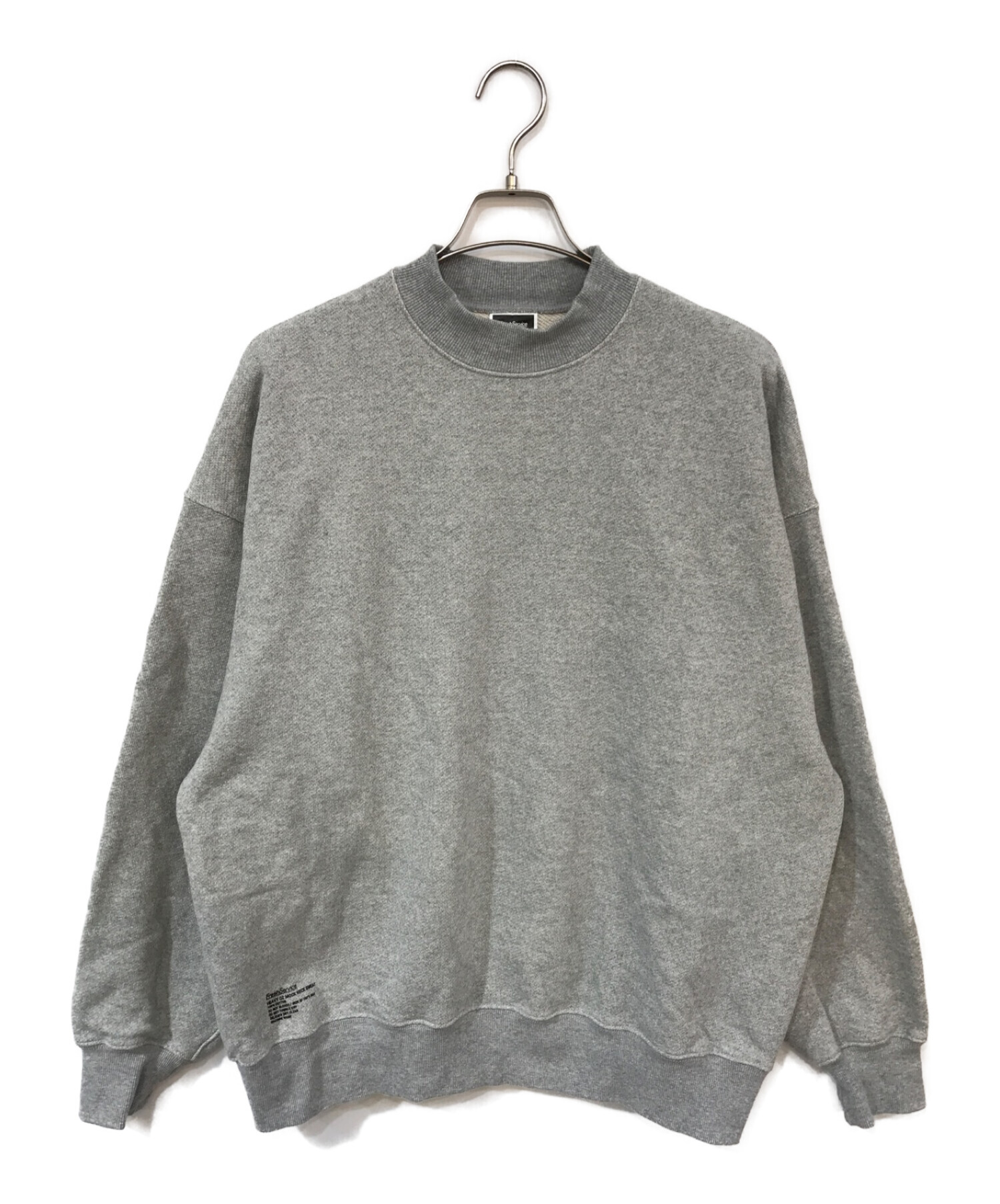 中古・古着通販】FreshService (フレッシュサービス) Heavy Oz Mock Neck Sweat グレー  サイズ:M｜ブランド・古着通販 トレファク公式【TREFAC FASHION】スマホサイト