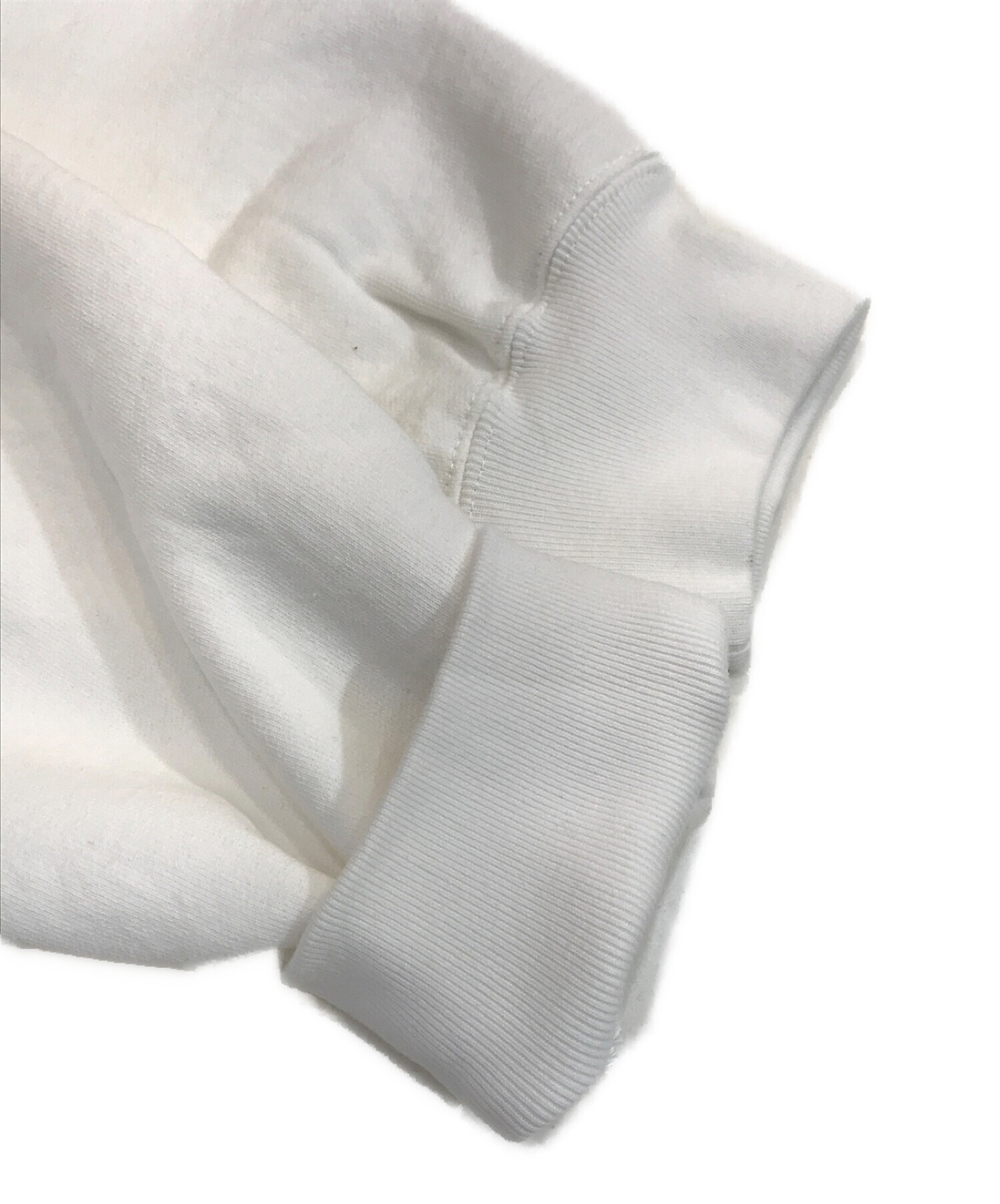 SUPREME (シュプリーム) Beaded hooded sweatshirt ホワイト サイズ:L