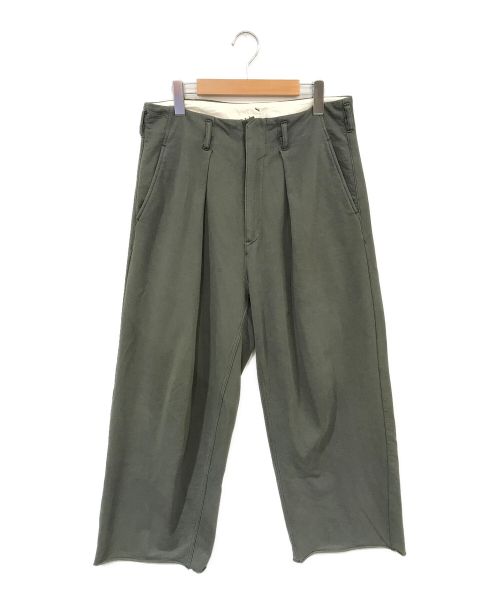 【中古・古着通販】saby (サバイ) TUCK BAGGY カーキ サイズ:3