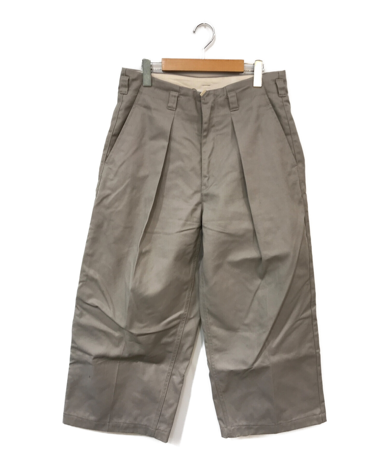 saby (サバイ) Dickies (ディッキーズ) Tuck Baggy（タックバギー） グレー サイズ:3