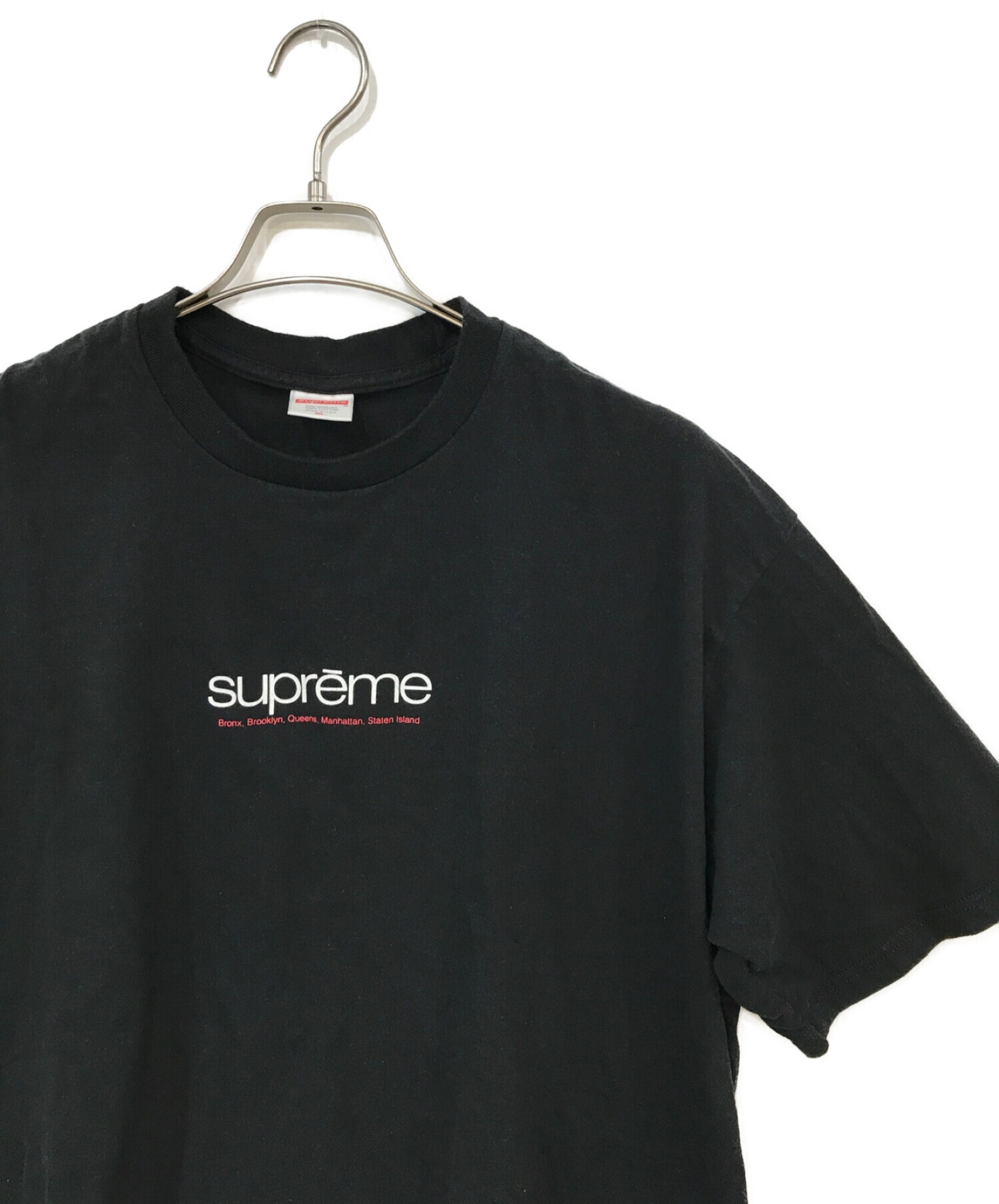 supreme Five Boroughs Tee XL 黒Tシャツ/カットソー(半袖/袖なし) - T