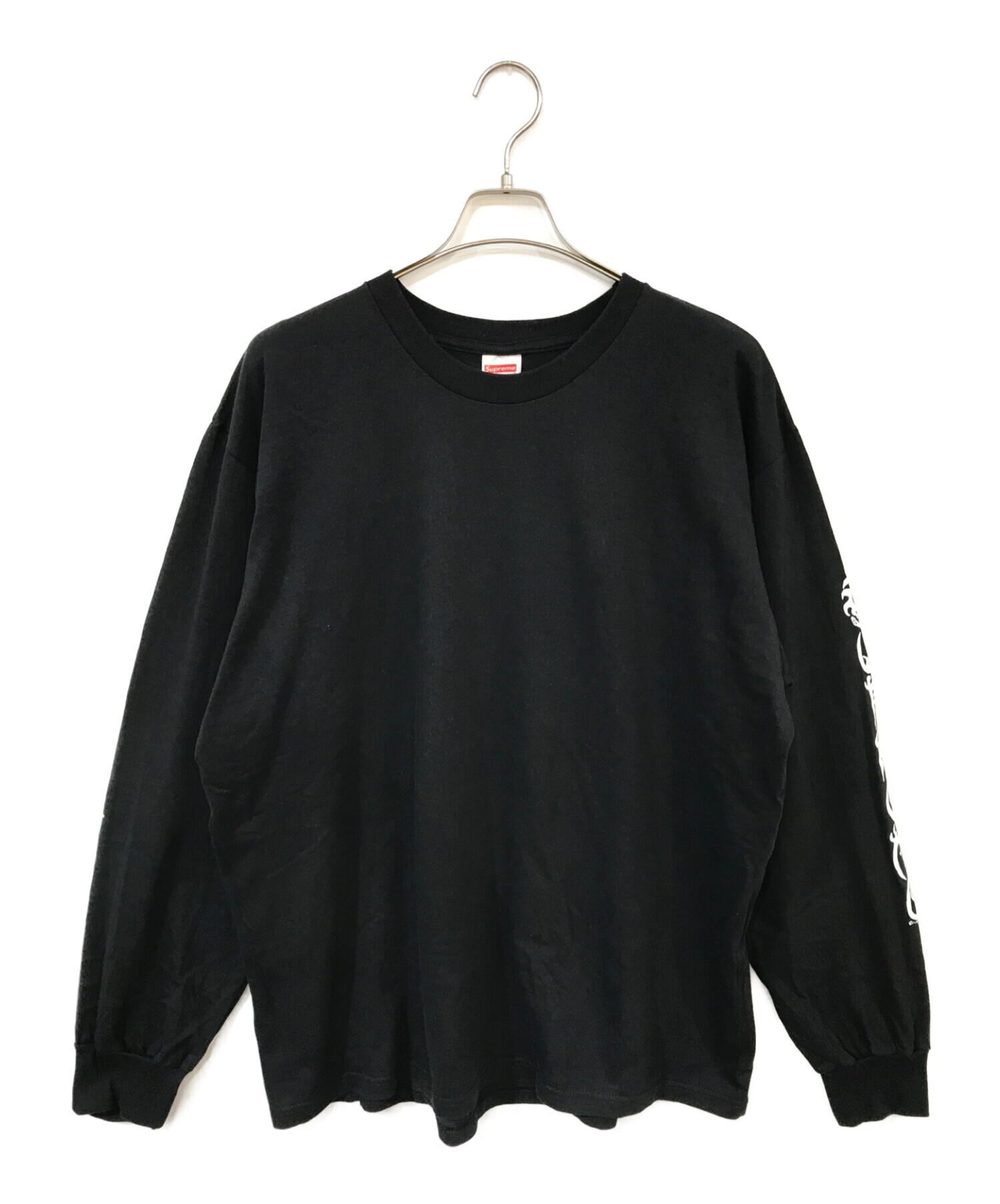 中古・古着通販】Supreme (シュプリーム) Clayton Patterson Lightning L/S Tee ブラック サイズ:XL｜ブランド・古着通販  トレファク公式【TREFAC FASHION】スマホサイト