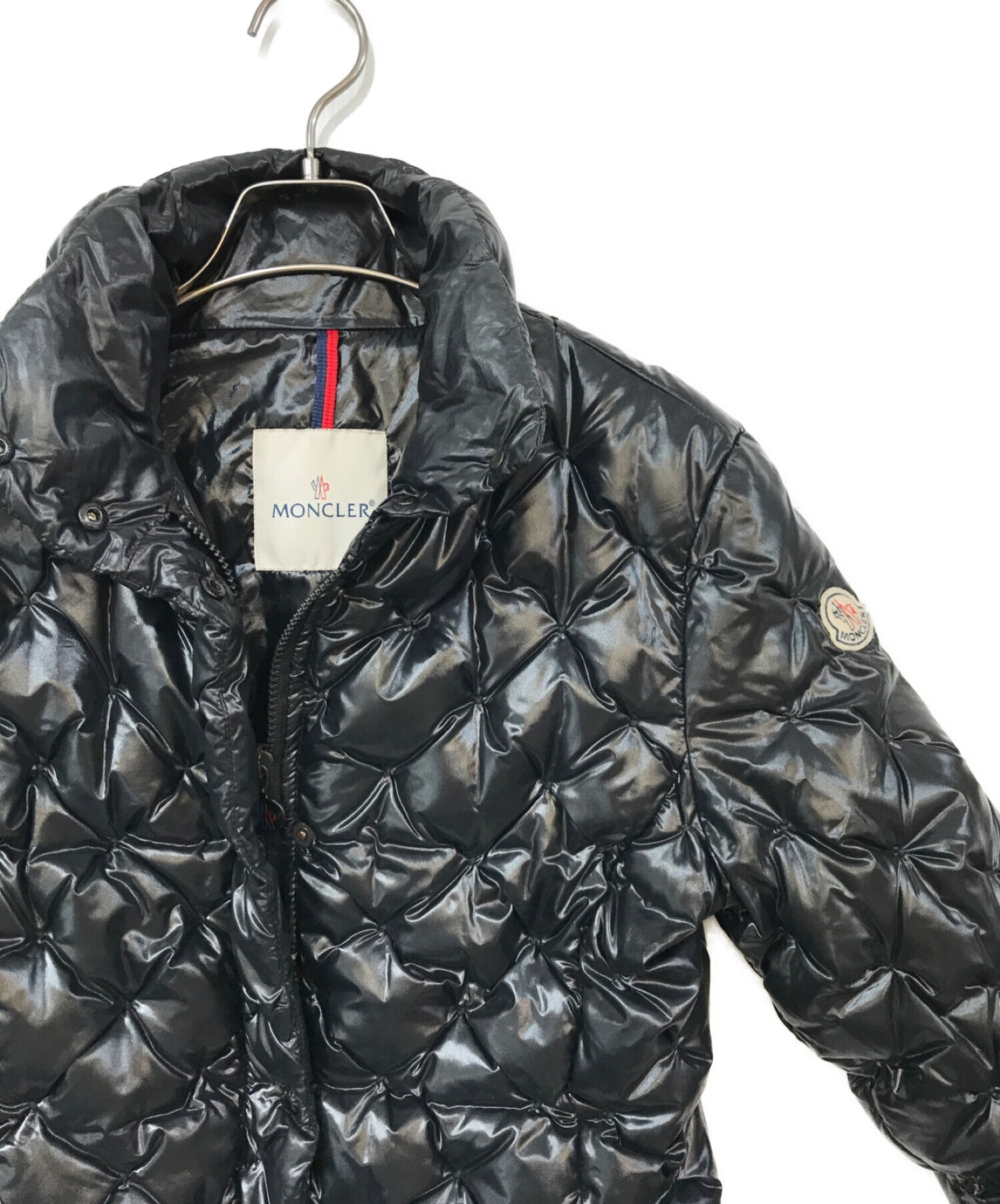 中古・古着通販】MONCLER (モンクレール) ダウンジャケット ブラック サイズ:1｜ブランド・古着通販 トレファク公式【TREFAC  FASHION】スマホサイト