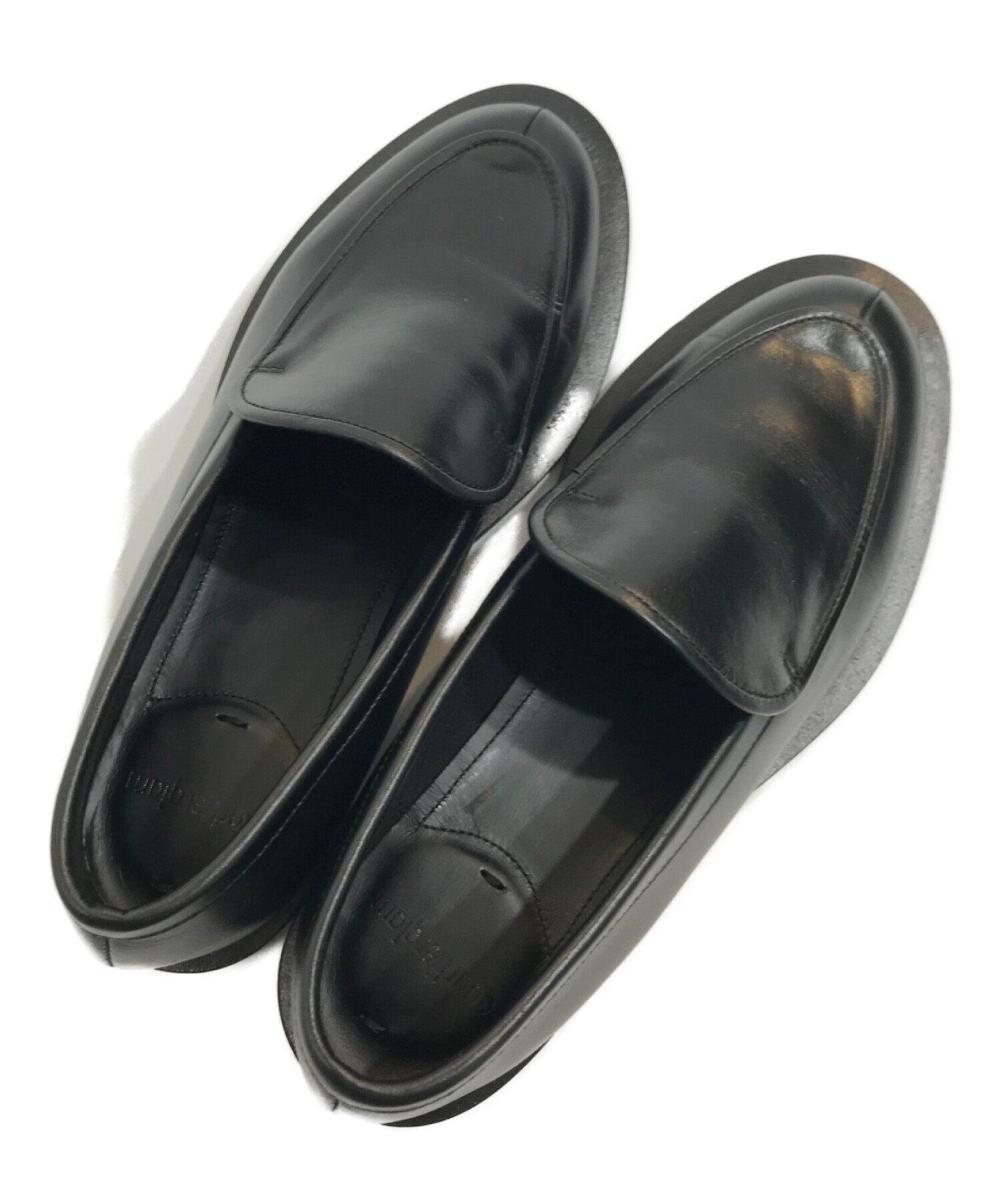 quartierglam (カルチェグラム) EDGE LOAFERS(エッジローファーズ） ブラック サイズ:35　2/1