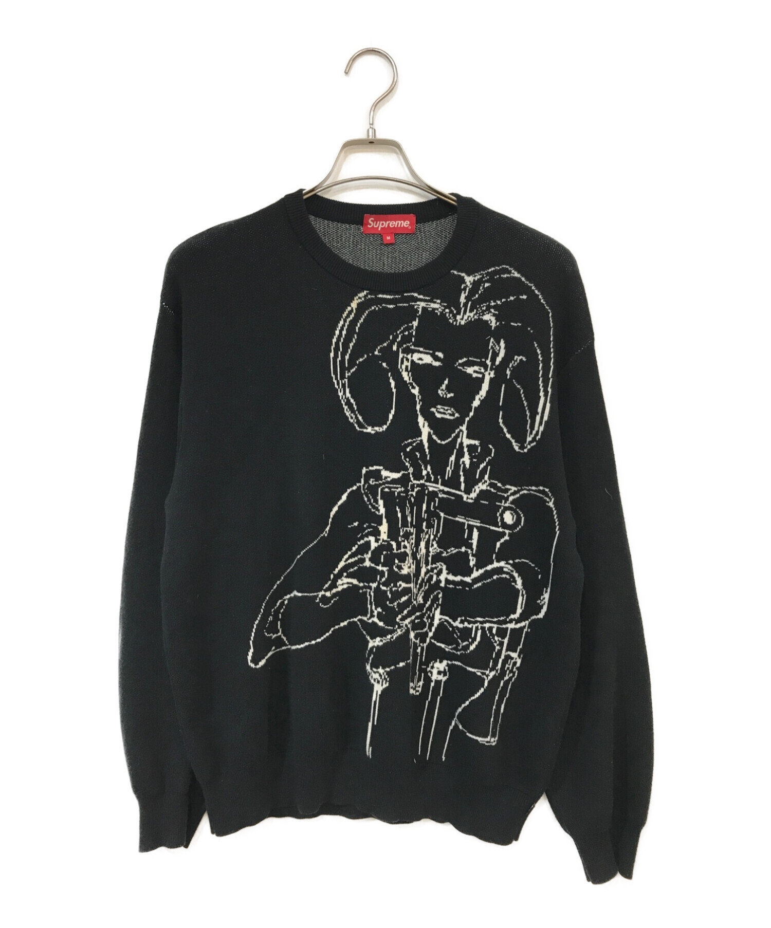 SUPREME (シュプリーム) Aeon Flux Sweater（イーオン・フラックスセーター） ブラック サイズ:Ｍ
