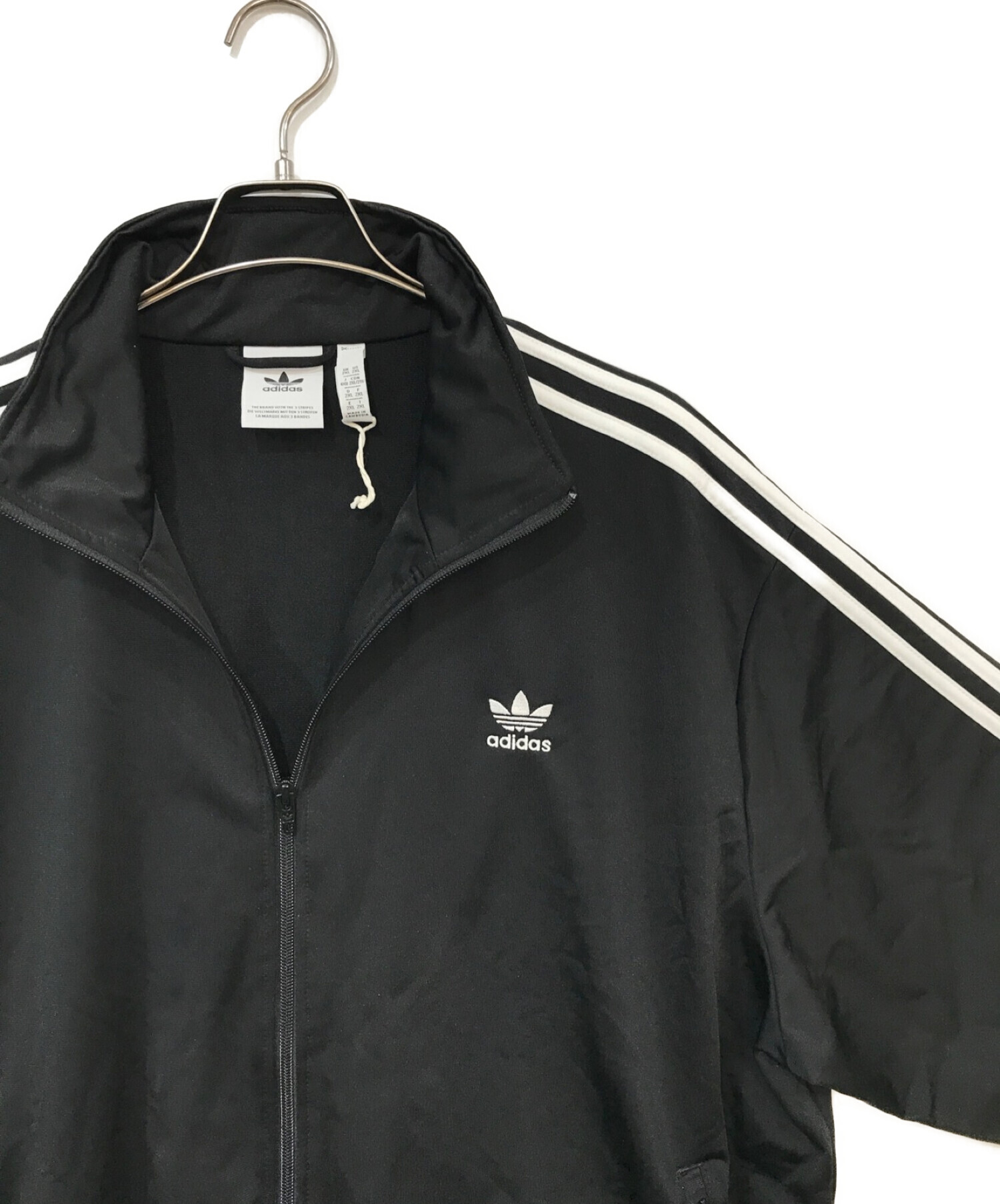 adidas Originals (アディダスオリジナル) オーバーサイズトラックジャケット ブラック サイズ:2XL