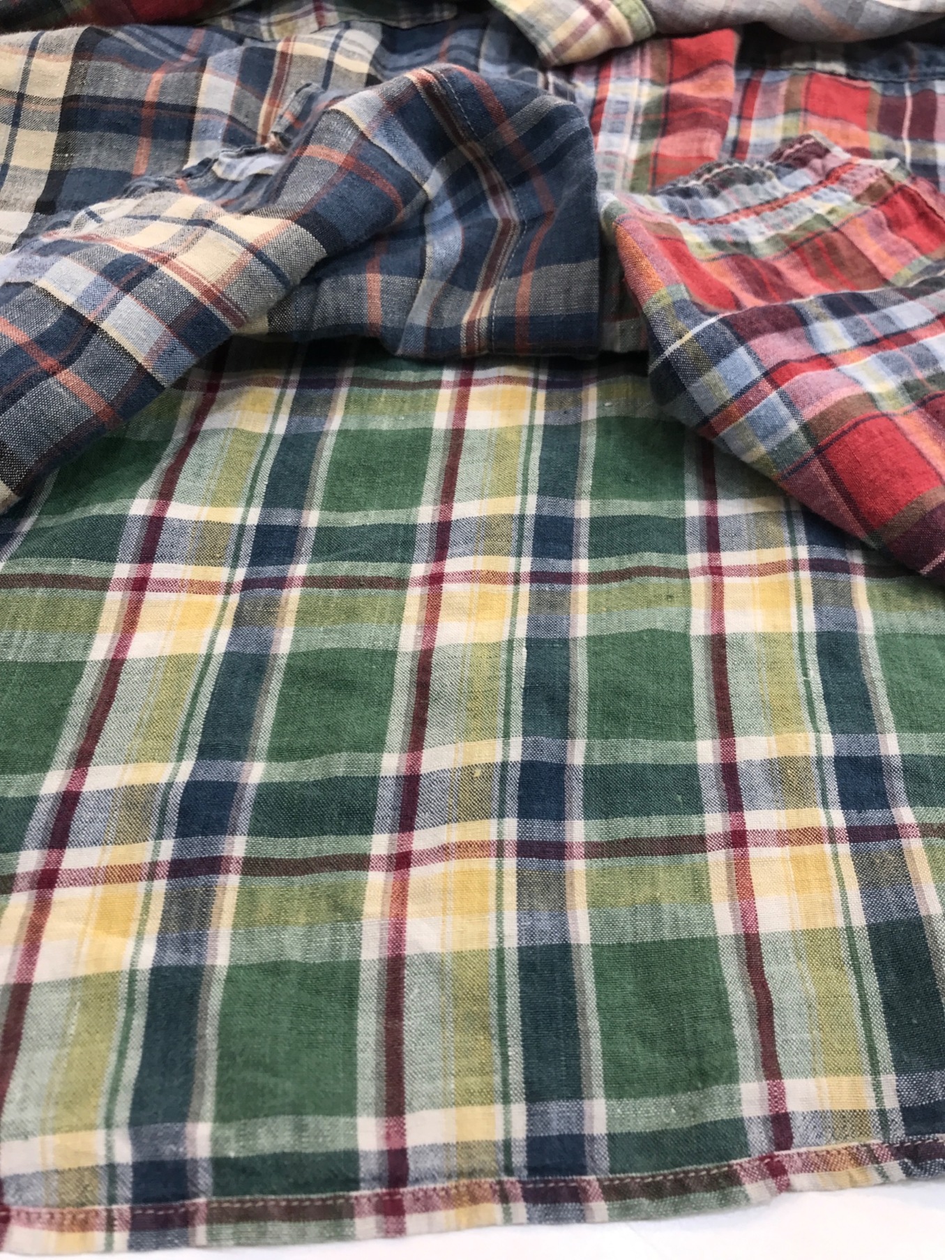 中古・古着通販】NIGEL CABOURN (ナイジェルケーボン) リネンチェック