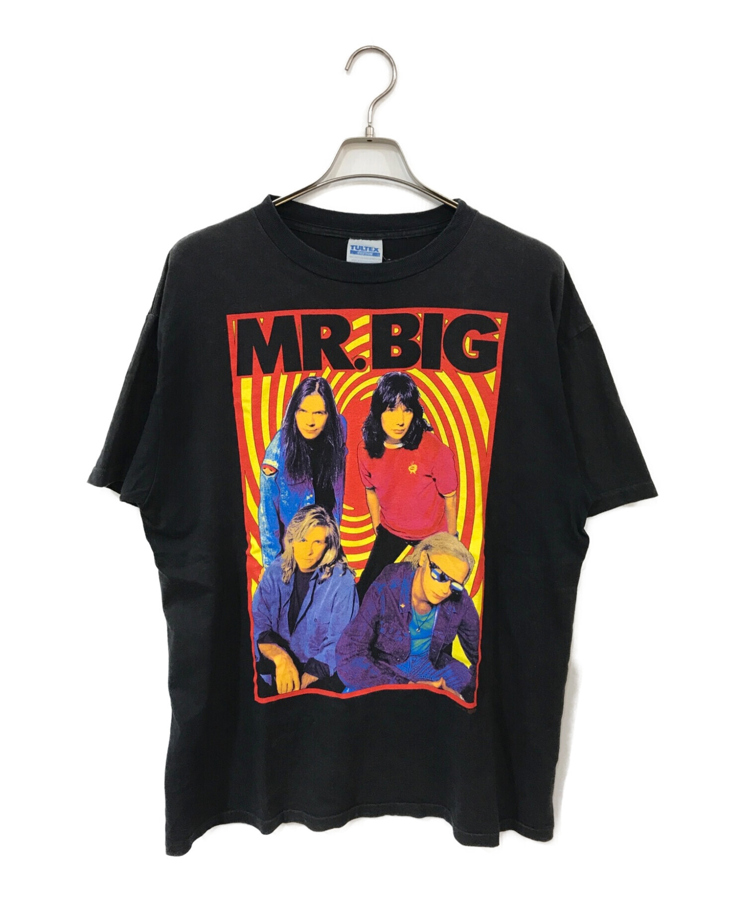 バンドTシャツ (バンドTシャツ) [古着]90s MR.BIG ヴィンテージバンドTシャツ ブラック サイズ:Ｌ
