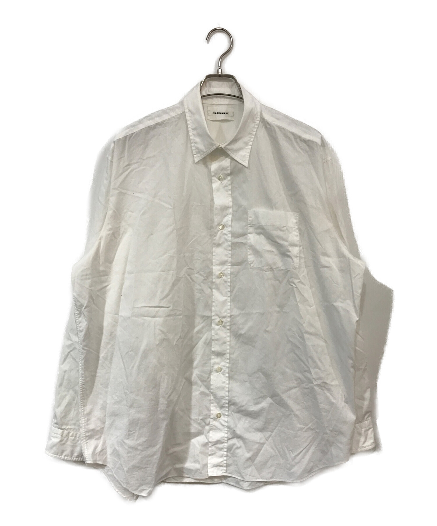 中古・古着通販】MARKAWARE (マーカウェア) HUGE SHIRT SOKTAS ORGANIC