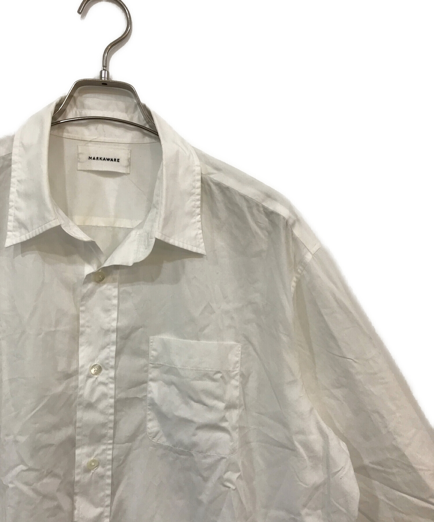 中古・古着通販】MARKAWARE (マーカウェア) HUGE SHIRT SOKTAS ORGANIC