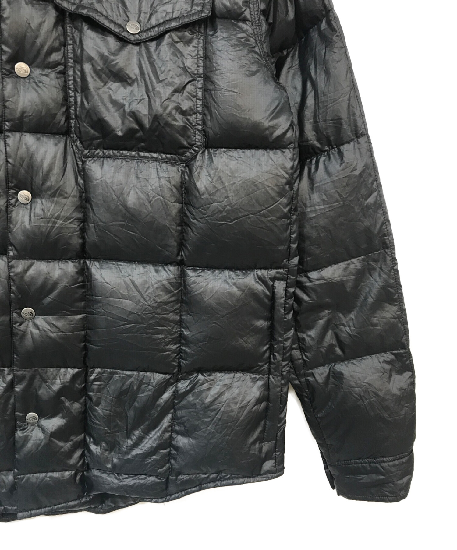 THE NORTH FACE BLACK LABEL (ザ・ノースフェイス ブラックレーベル) ダウンジャケット ブラック サイズ:L