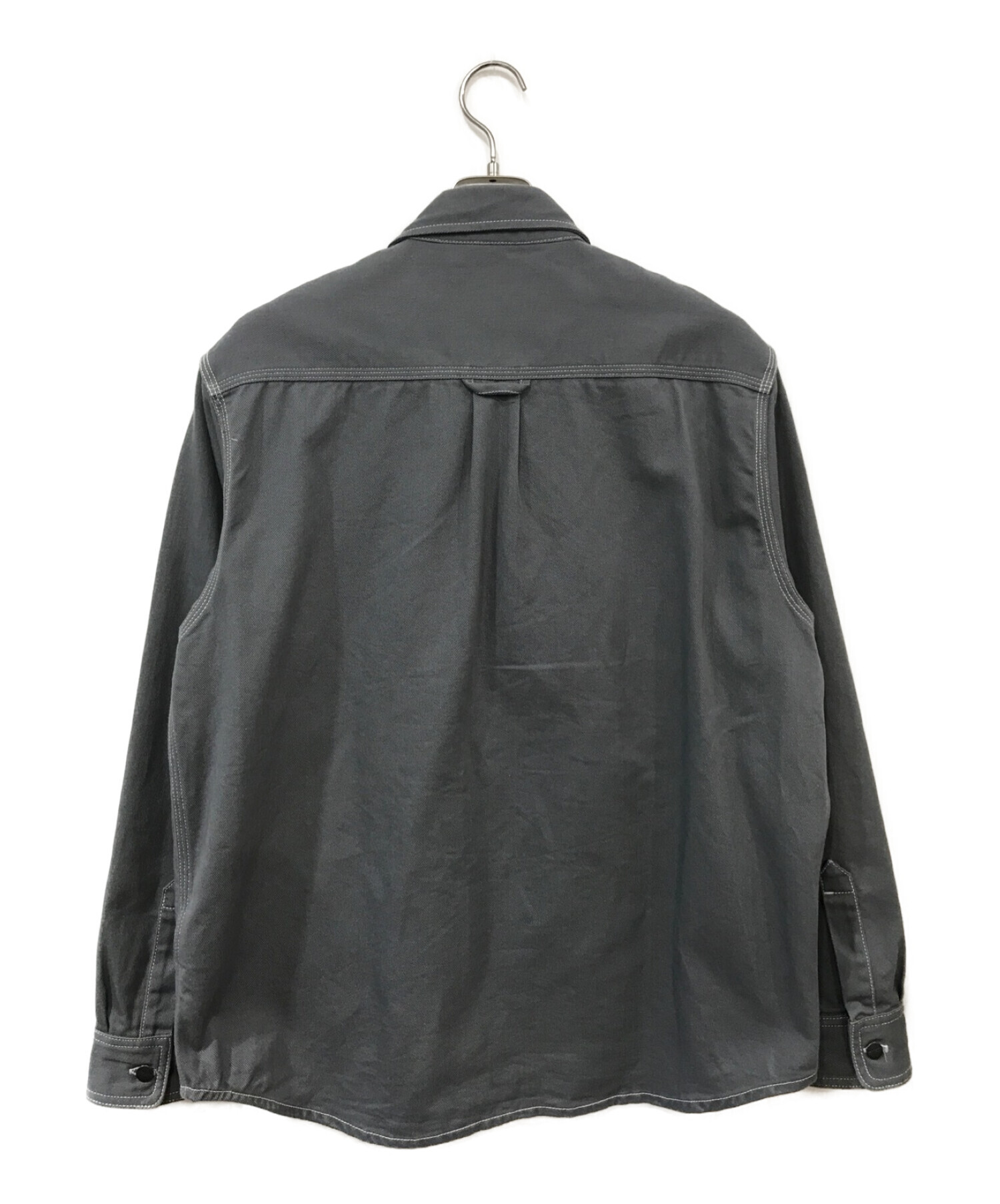 CarHartt (カーハート) CHALK SHIRT JACKET（チョークシートジャケット） グレー サイズ:Ｍ