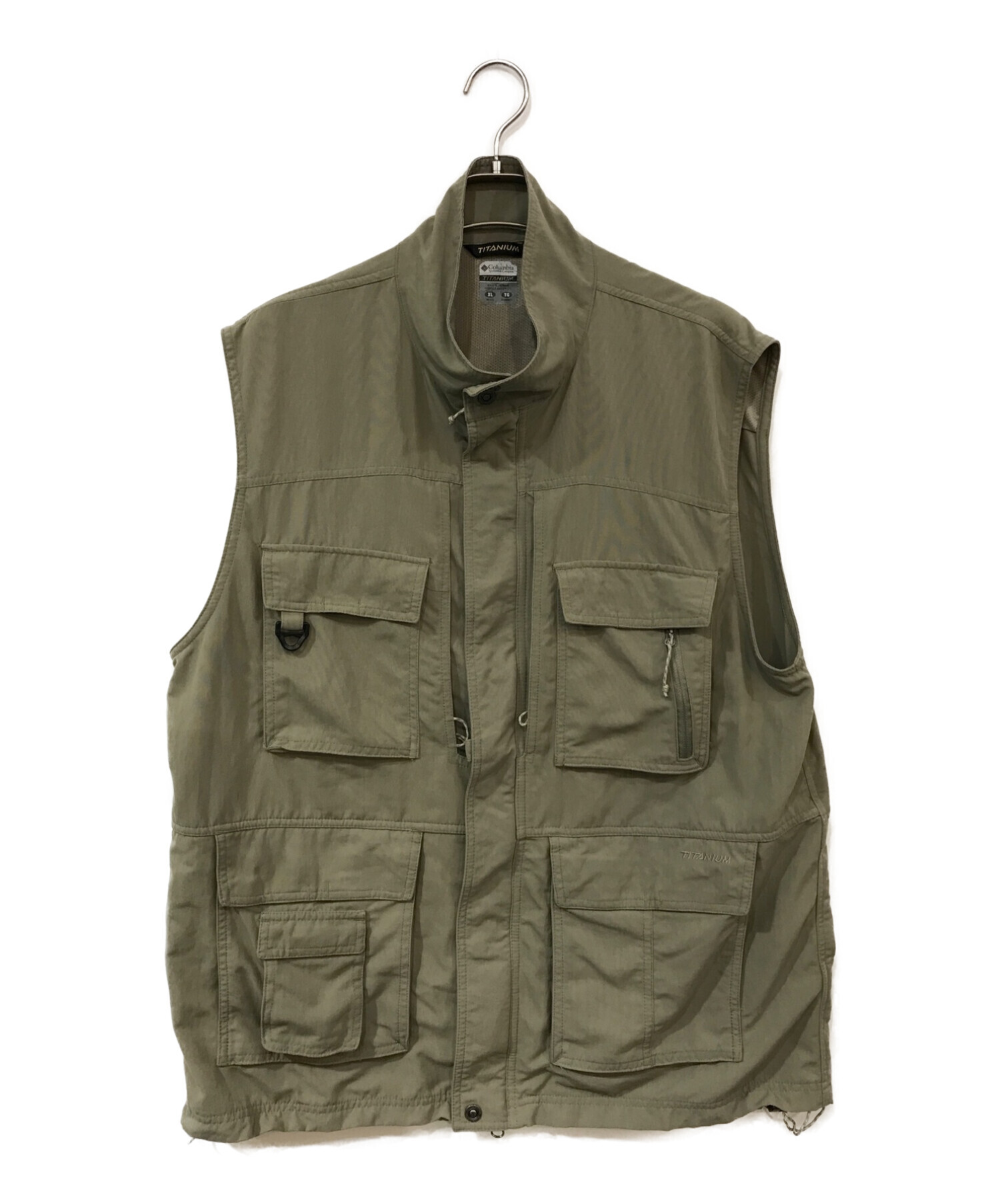 Columbia (コロンビア) Titanium Fishing Vest ベージュ サイズ:ＸＬ