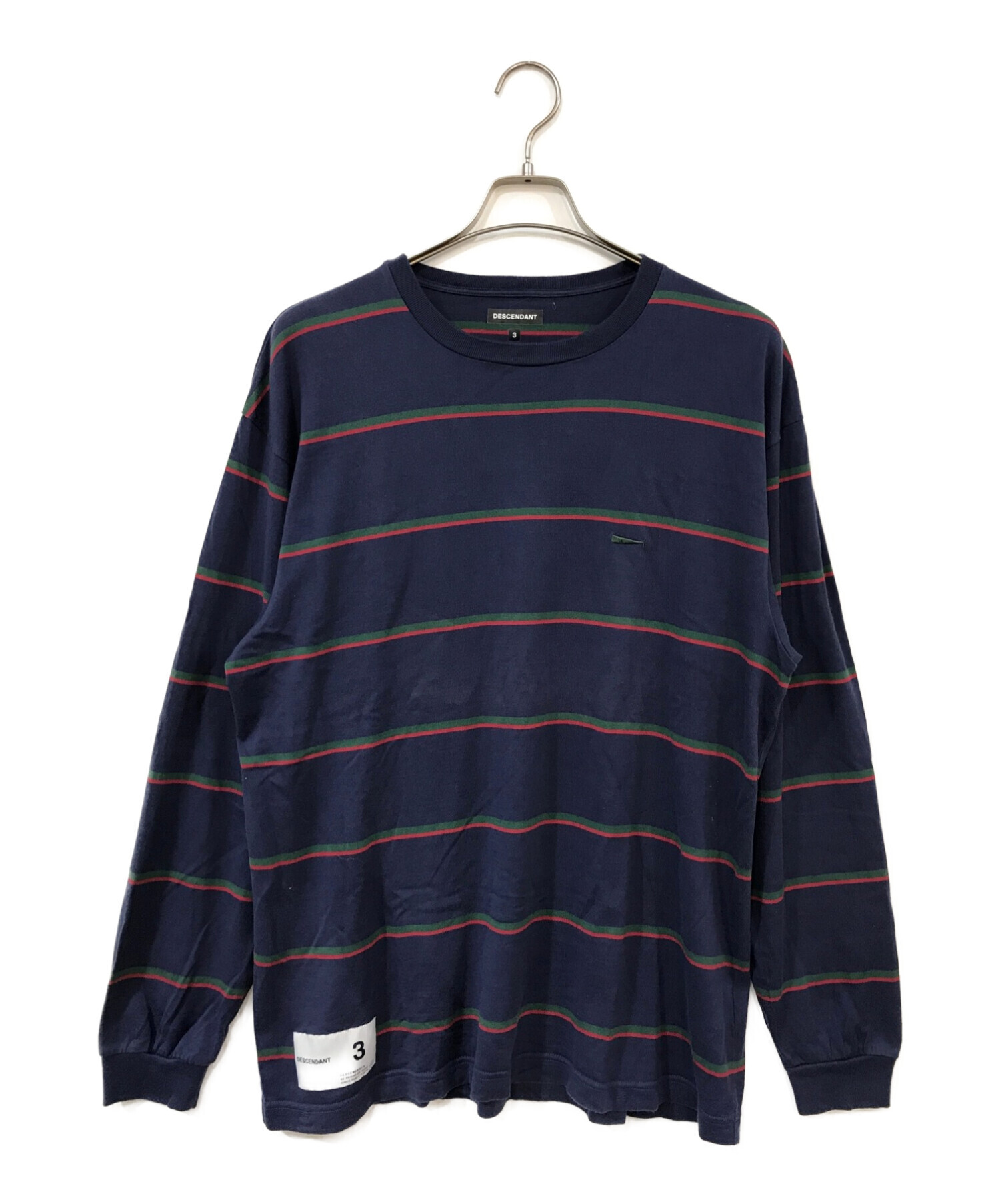 23ss DESCENDANT HORIZONTAL STRIPE LS TET-