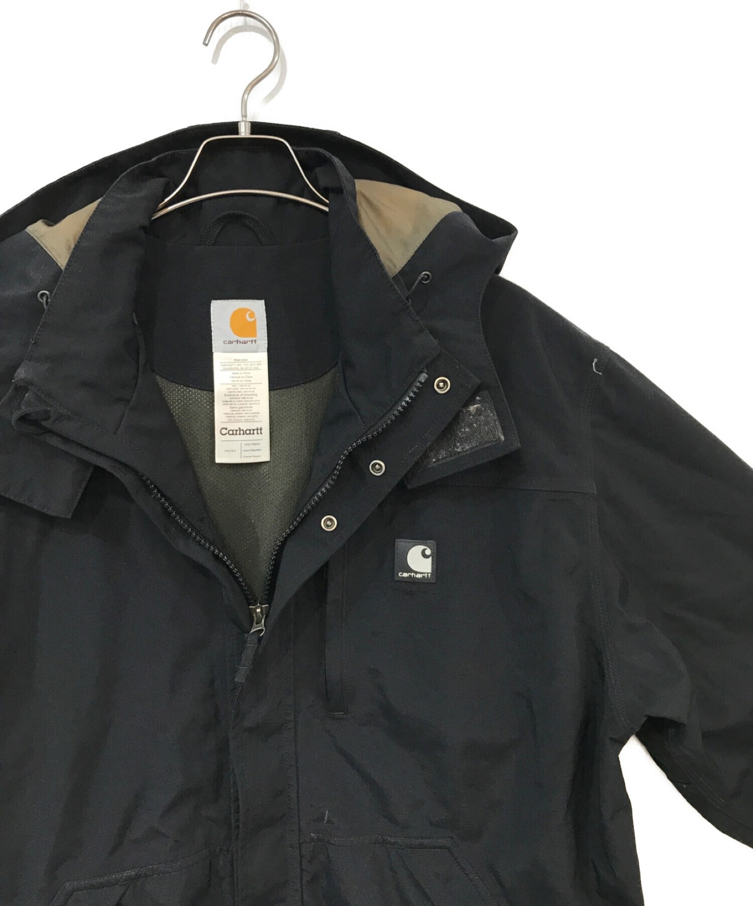 CarHartt (カーハート) SHORELINE WATERPROOF BREATHABLE JACKET ブラック サイズ:L