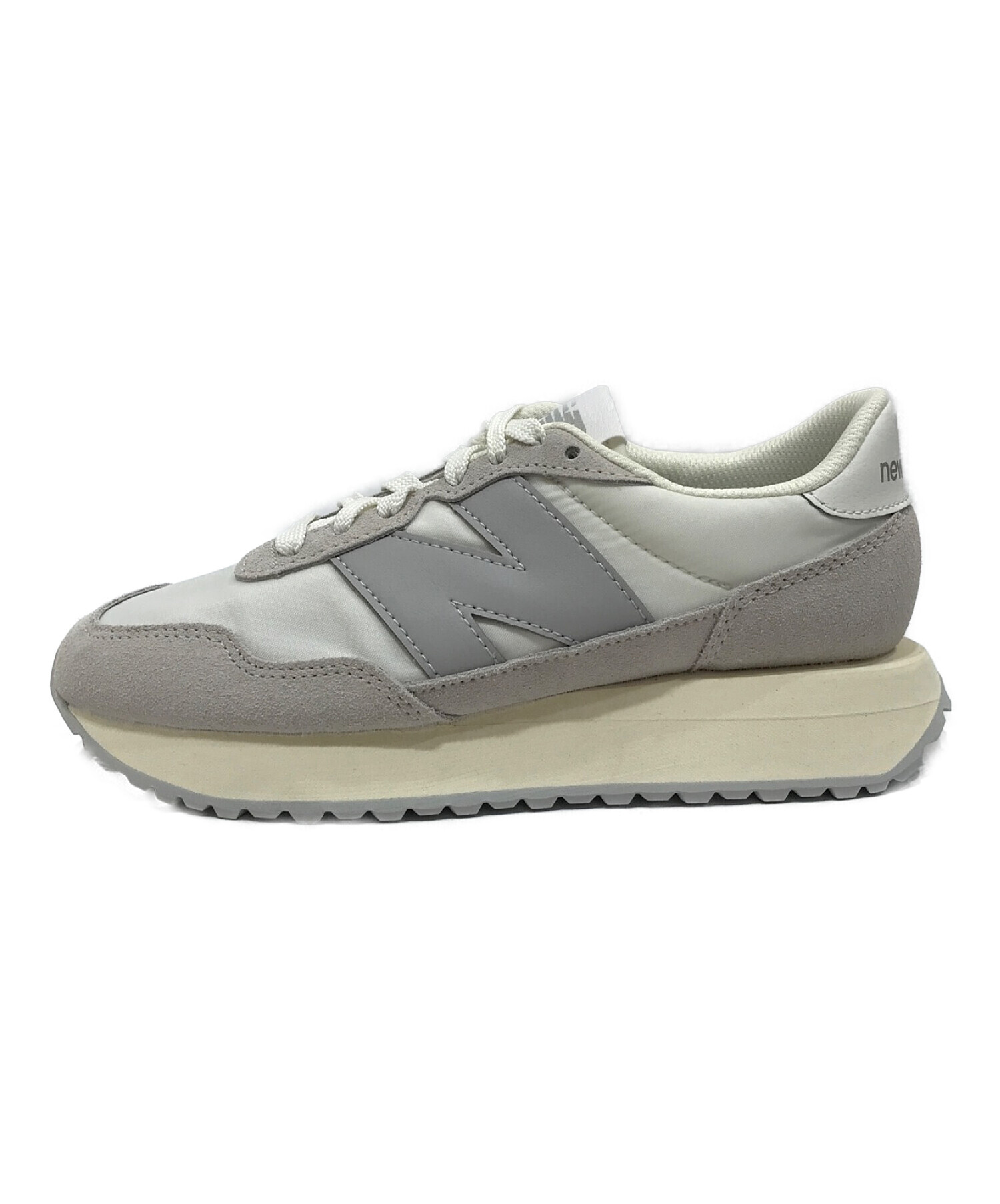 NEW BALANCE (ニューバランス) ローカットスニーカー グレー サイズ:23cm